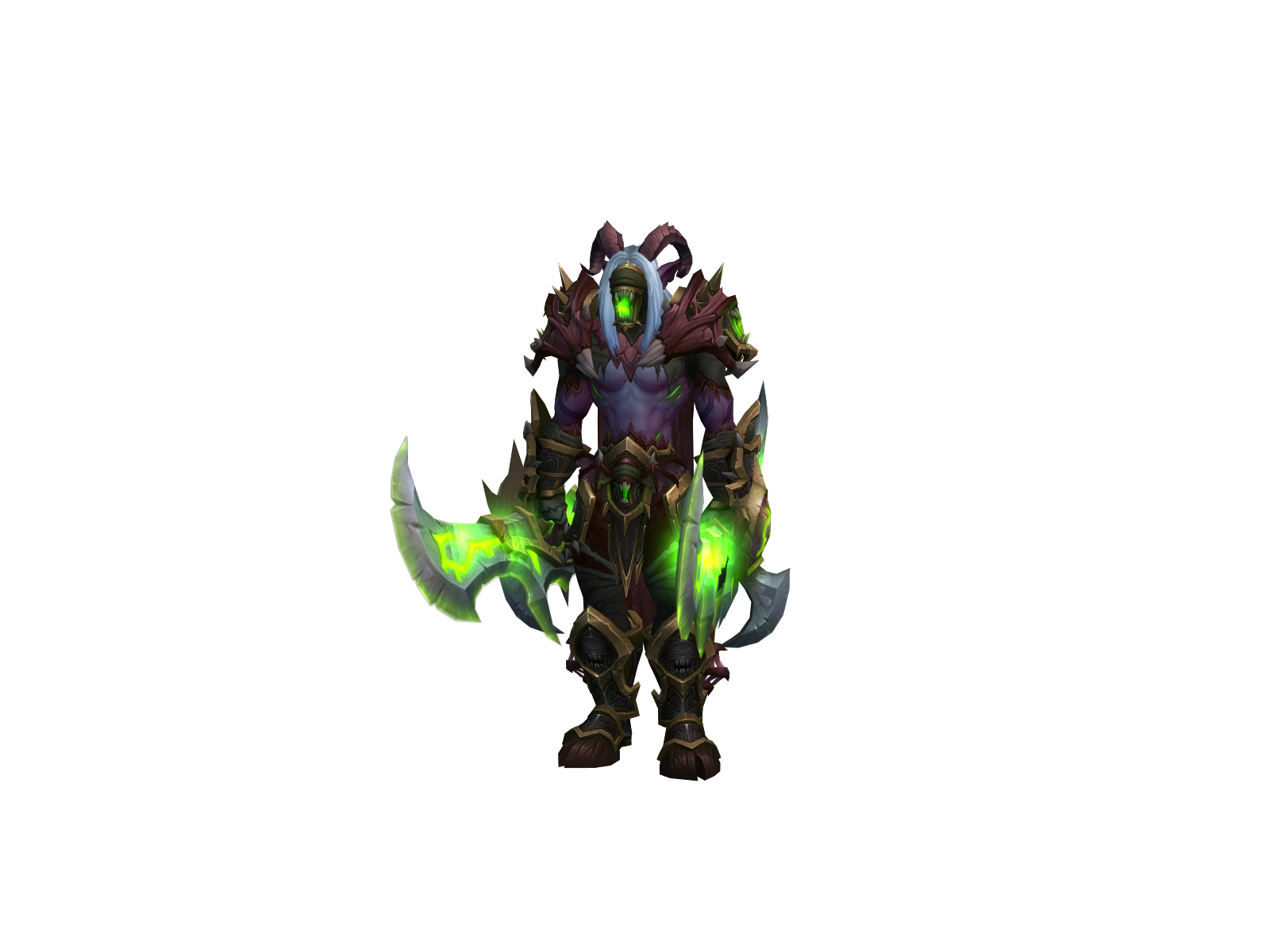 Irridan 3D character render