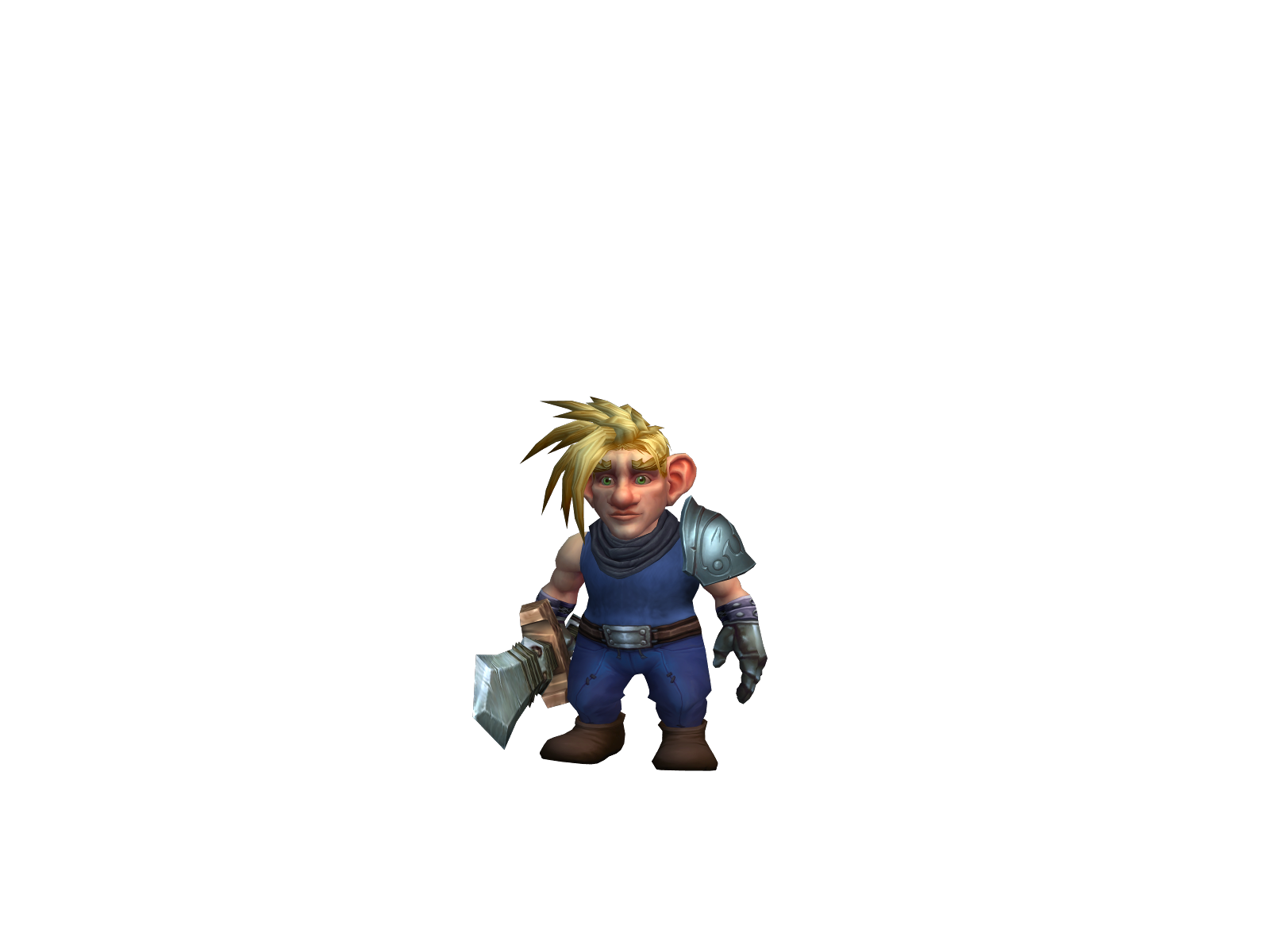 Mcdyce 3D character render