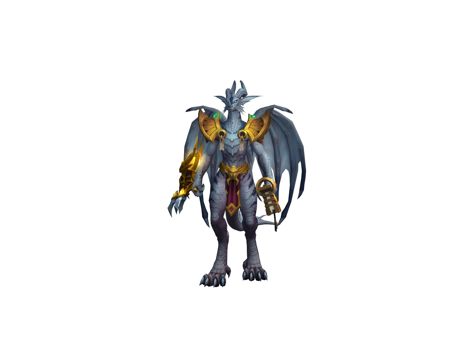 Gemcraft 3D character render