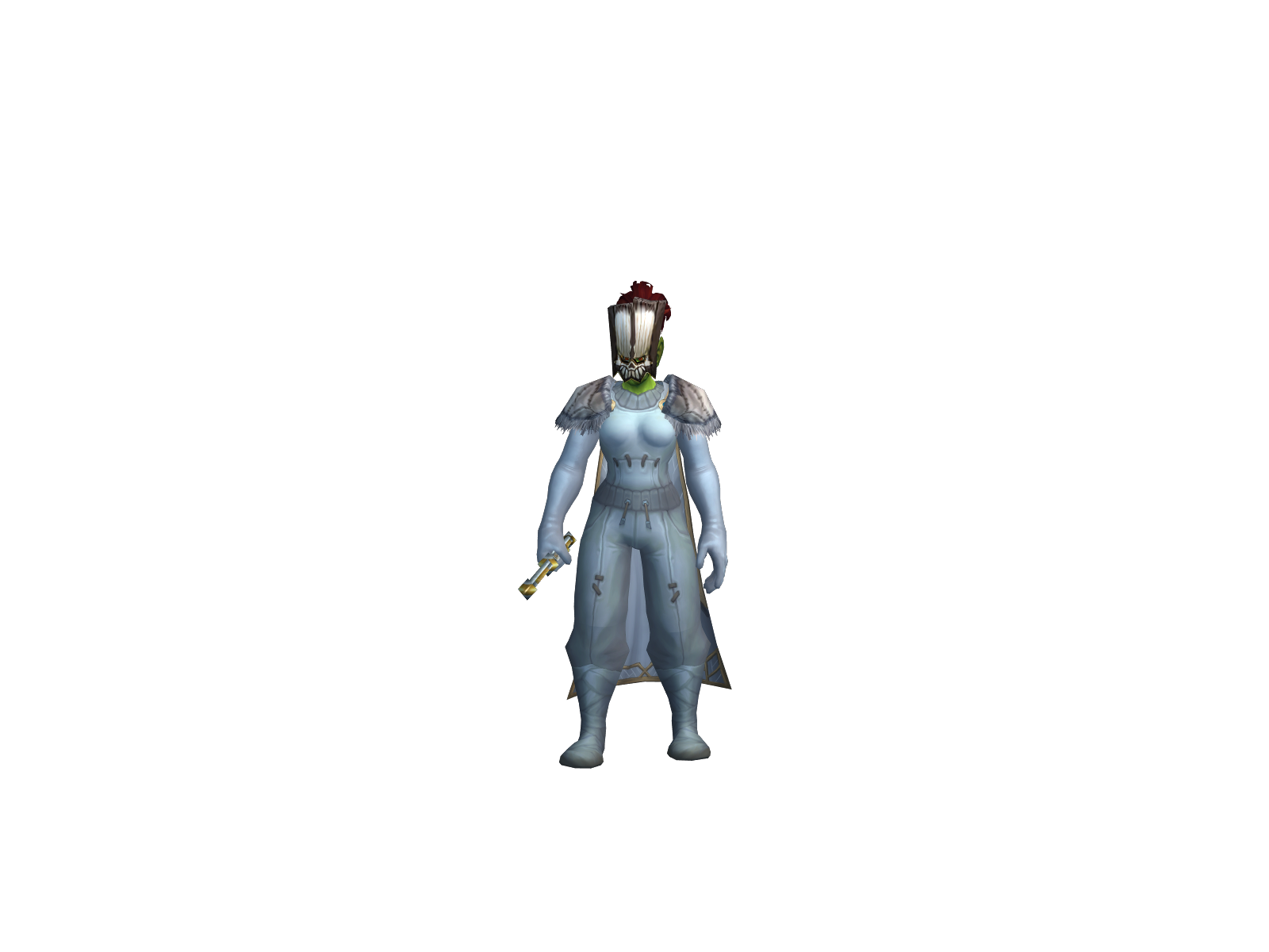 Biigdabby 3D character render