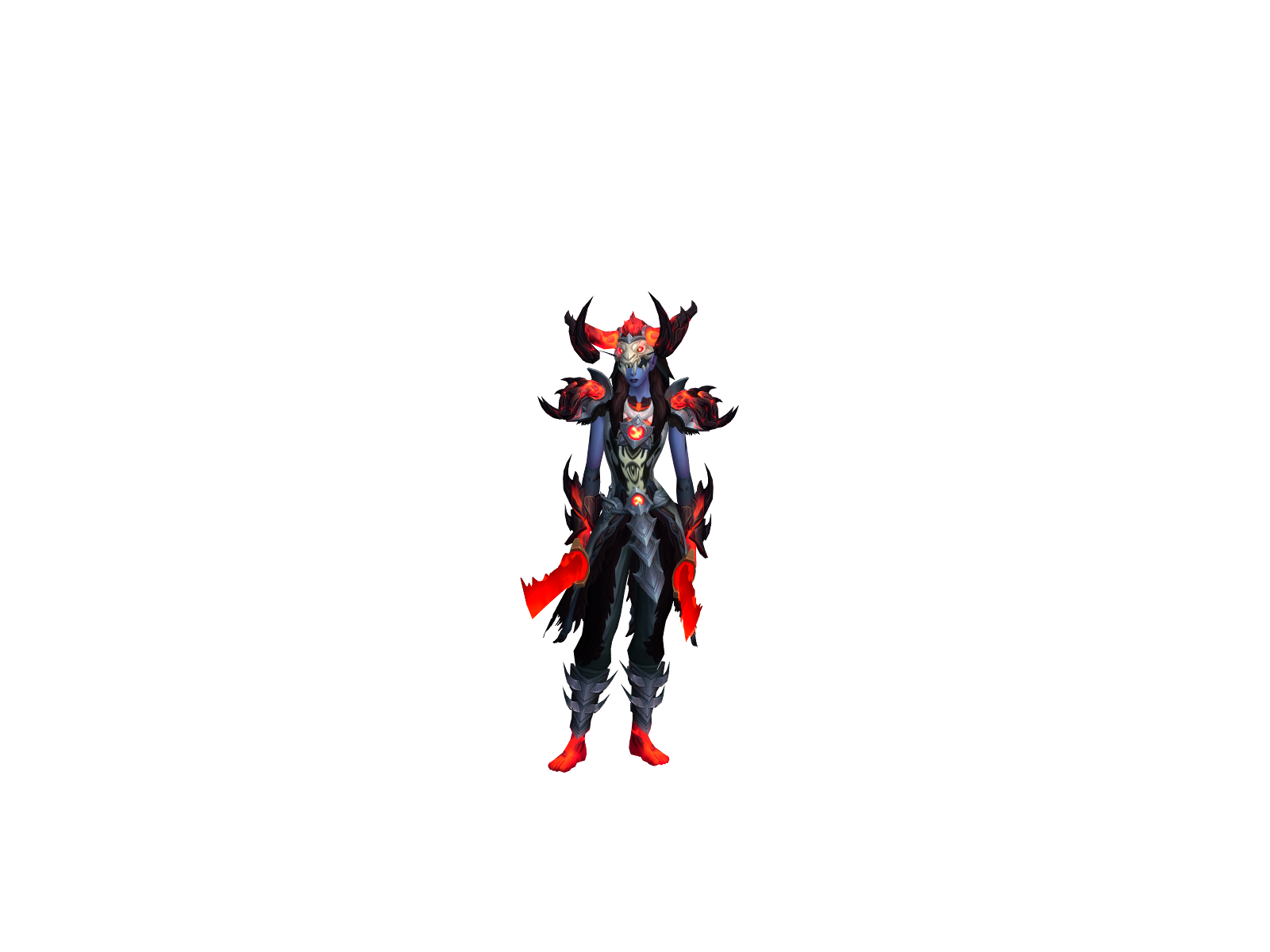 Imblind 3D character render
