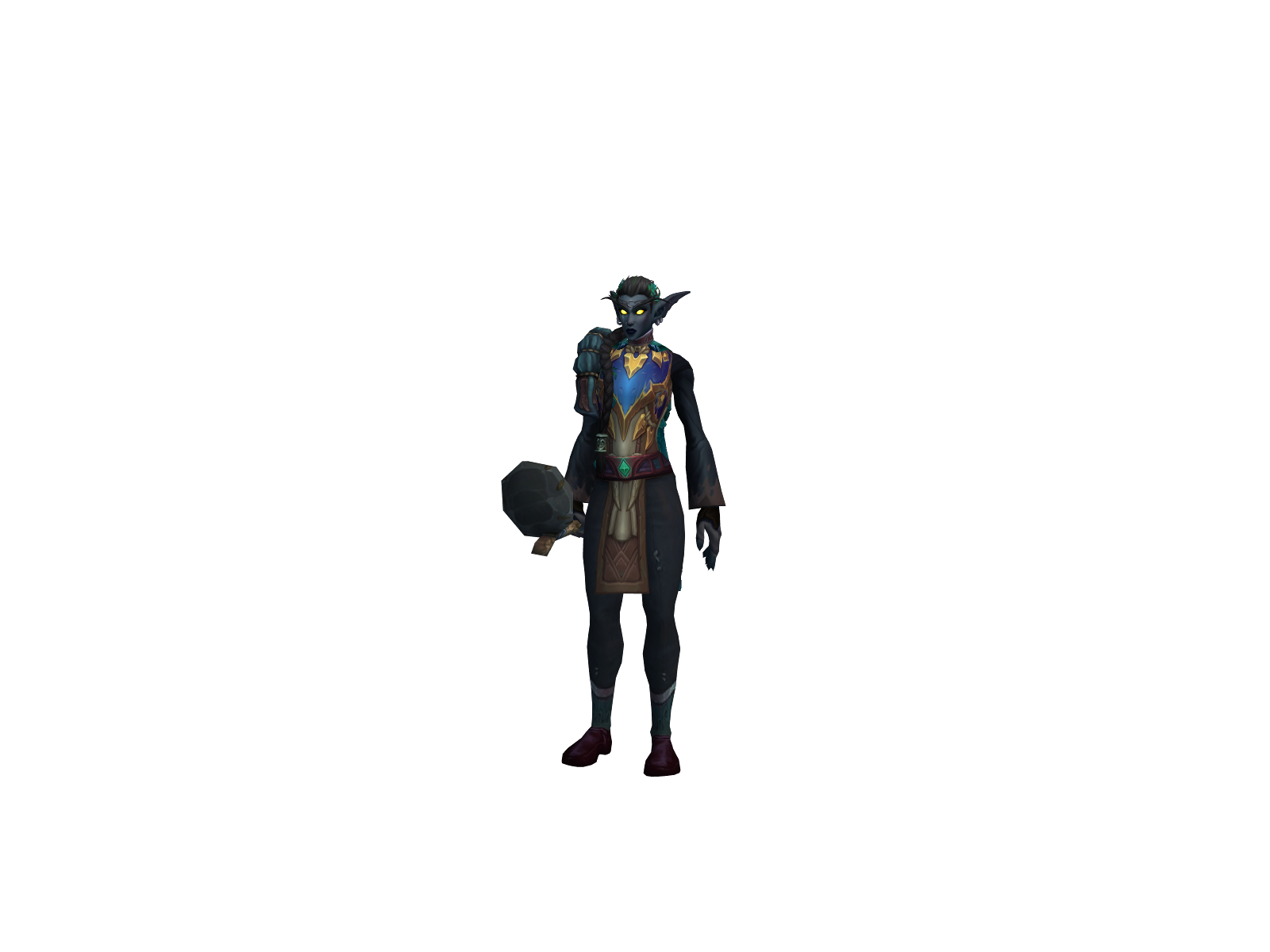 Melsie 3D character render