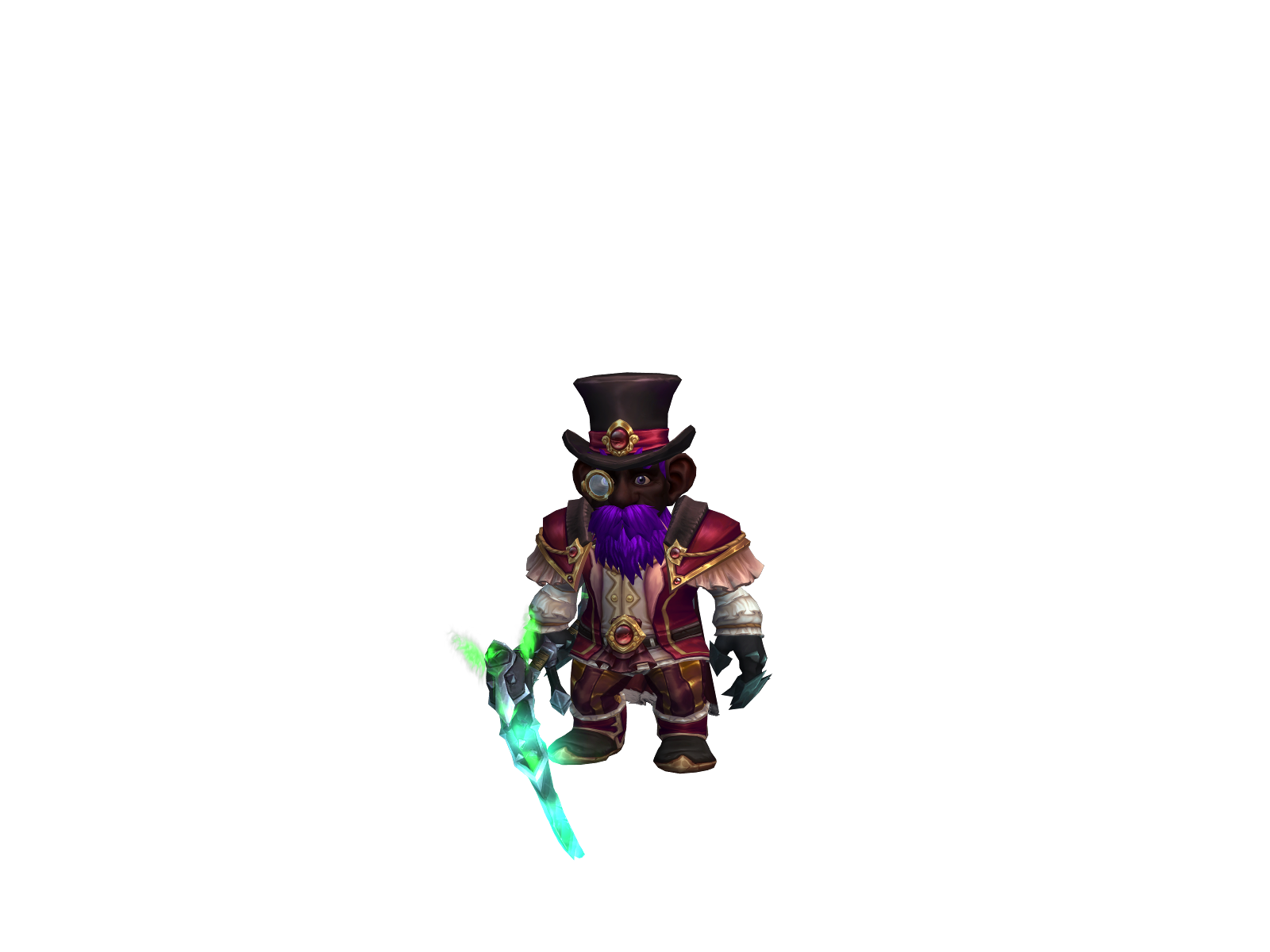 Lockdmg 3D character render