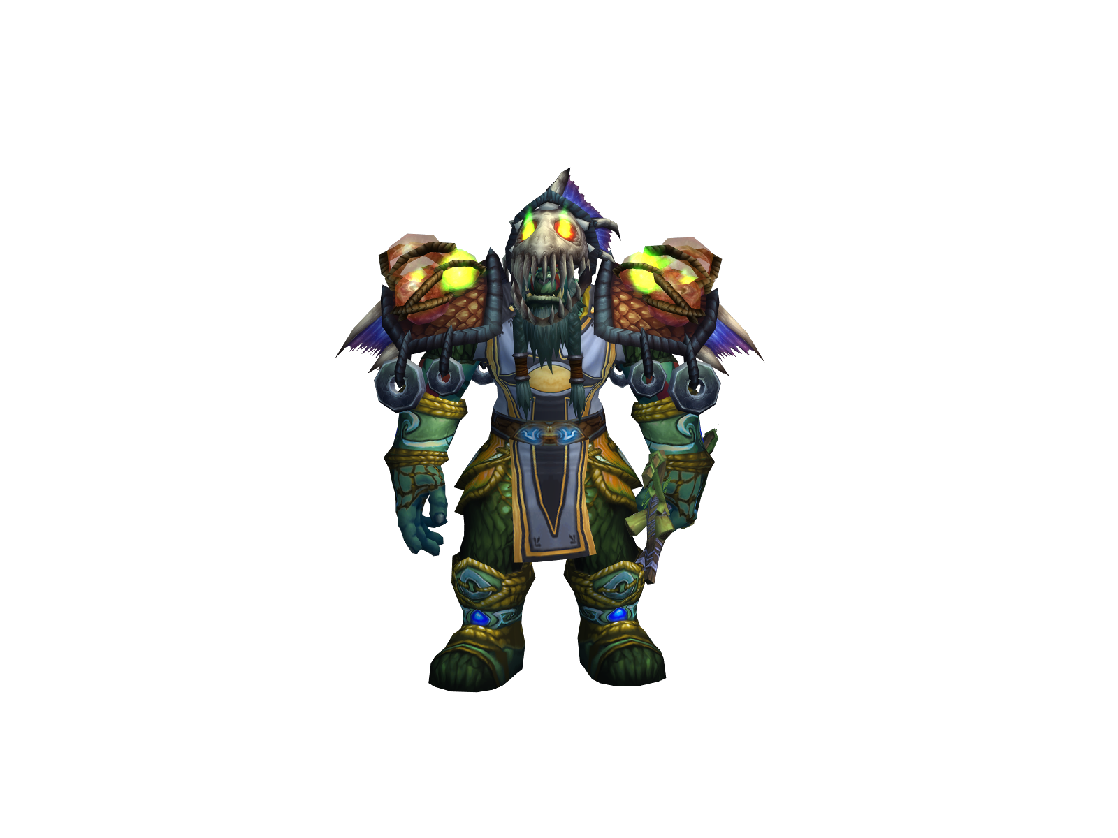 Nímröd 3D character render