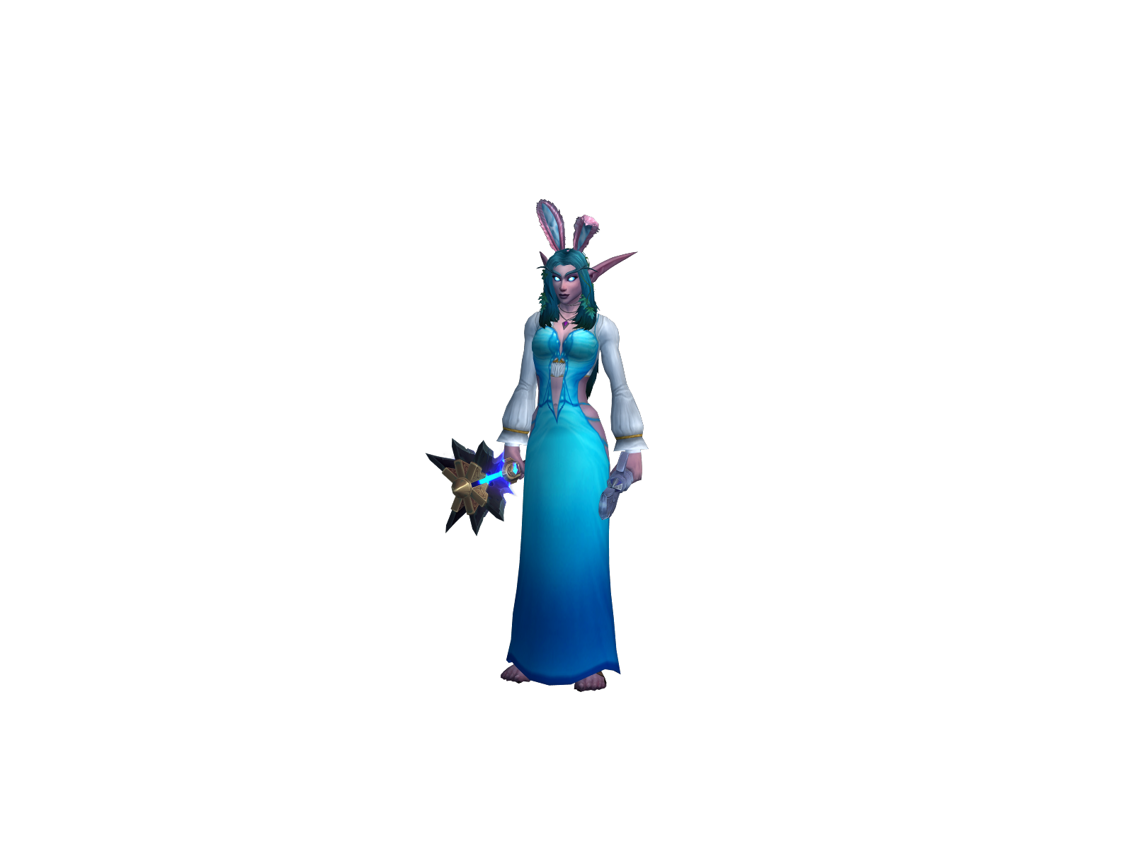 Andrømina 3D character render