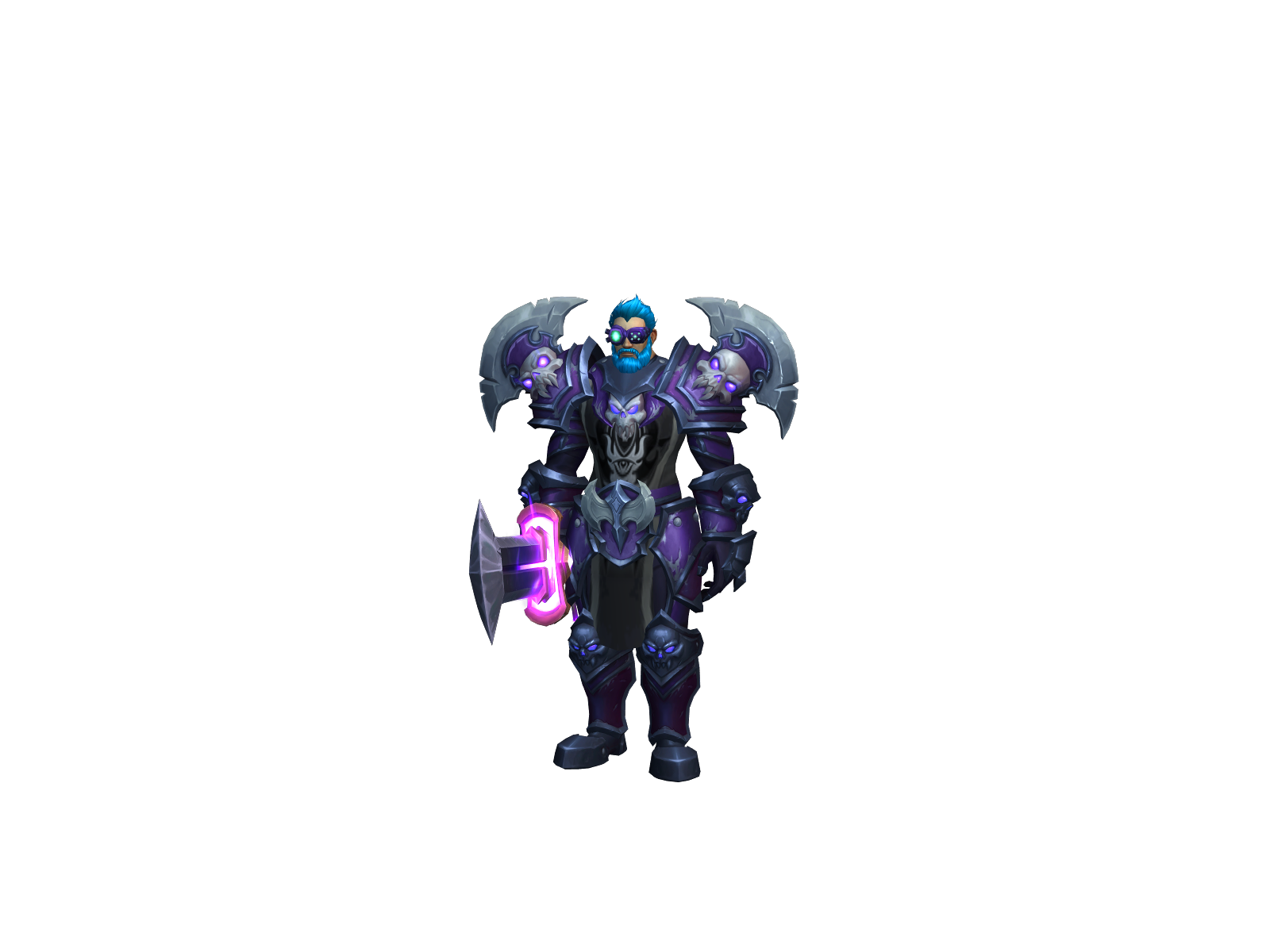Corbênic 3D character render