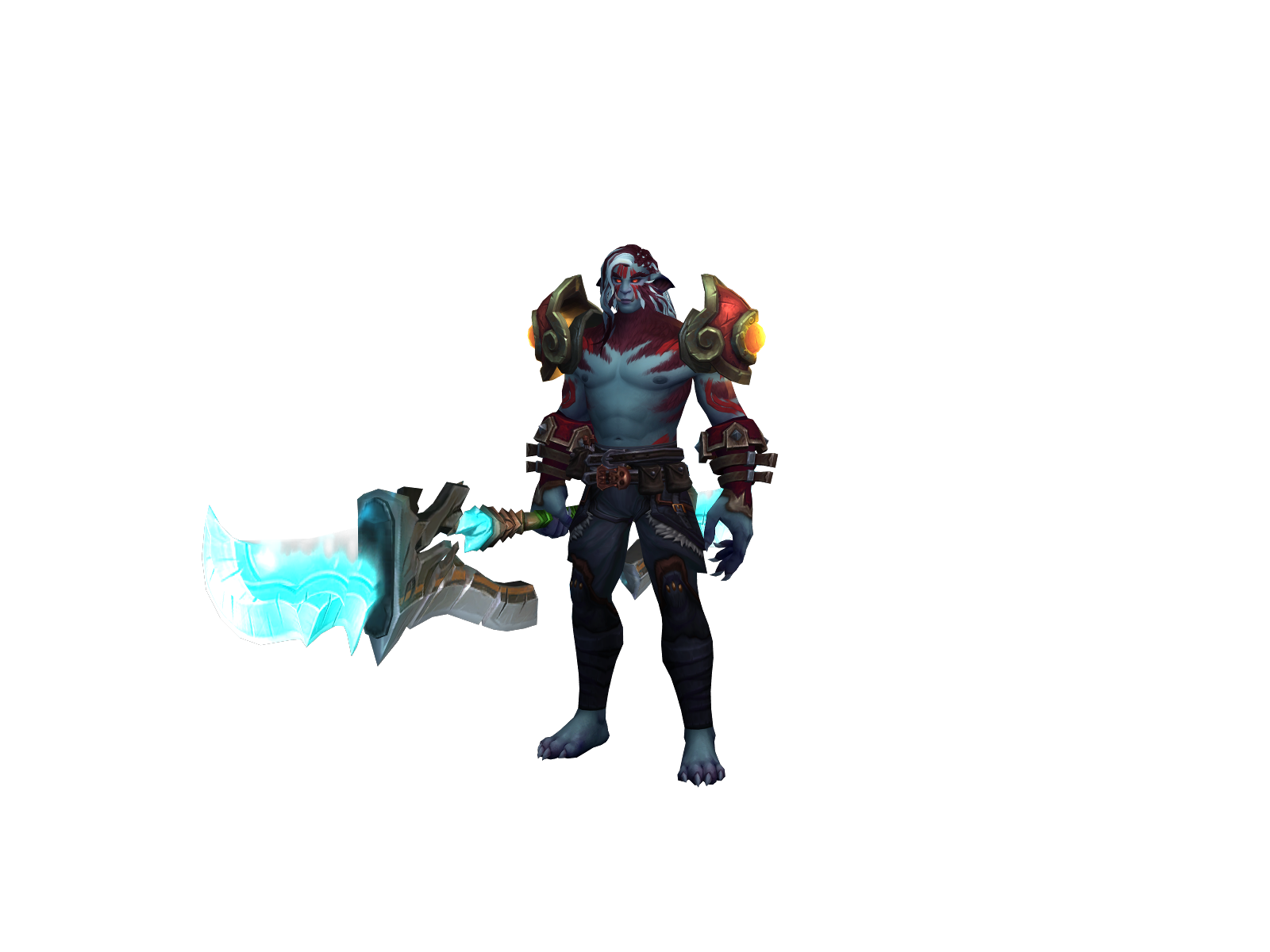 Overmew 3D character render