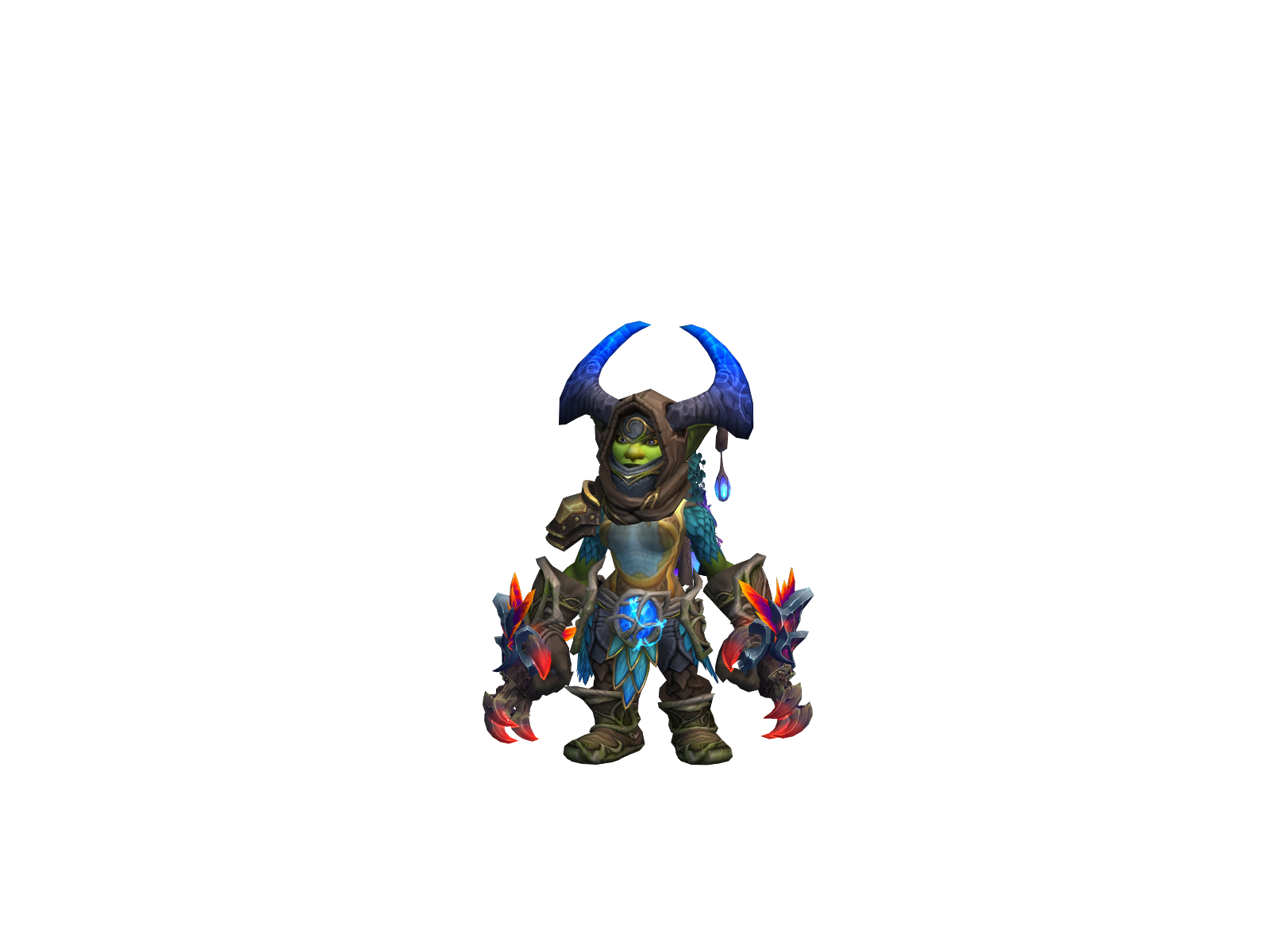 Amikona 3D character render