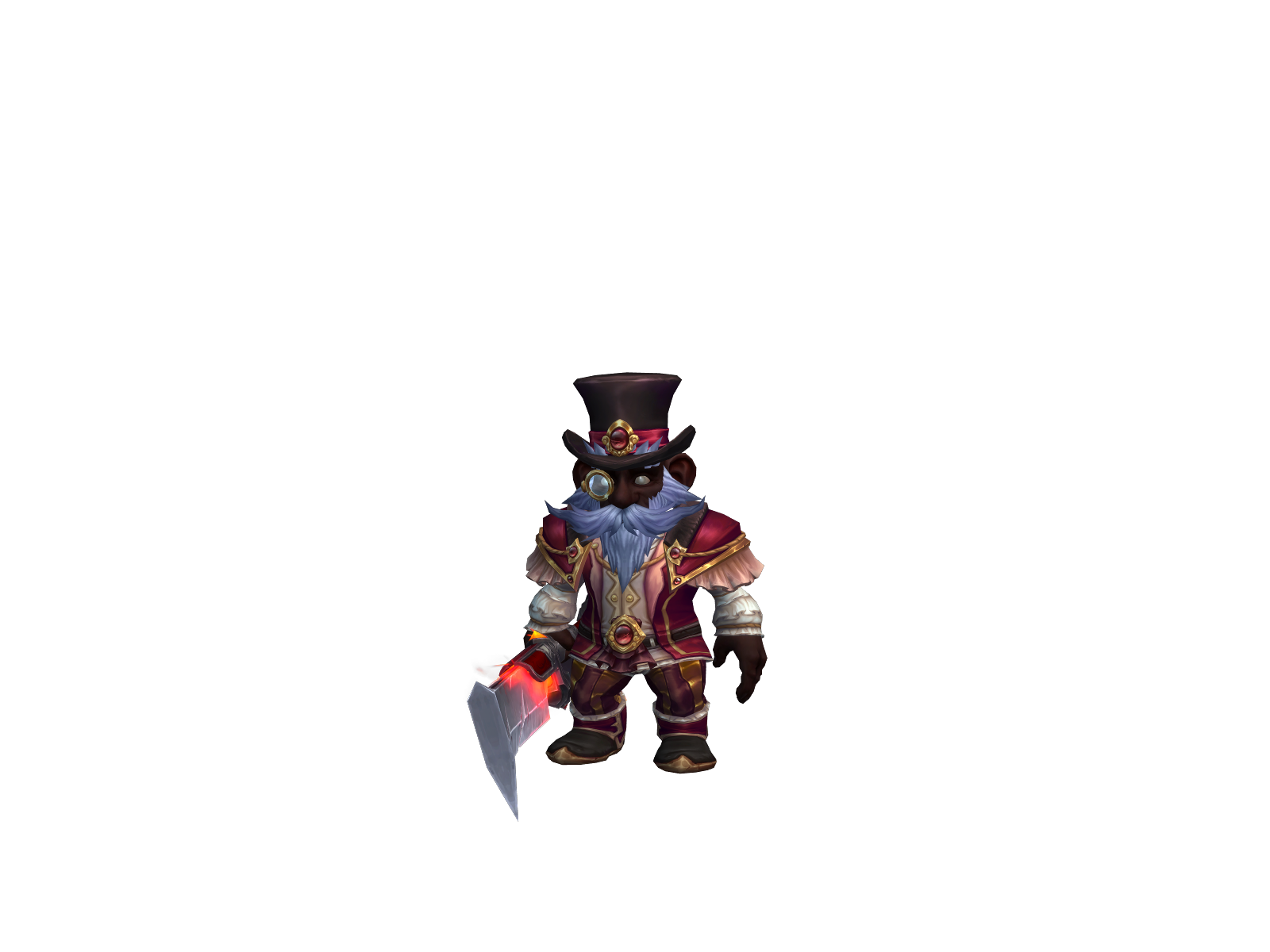 Armygnome 3D character render