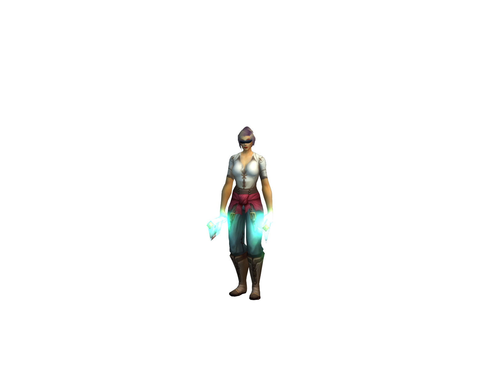 Bhröme 3D character render