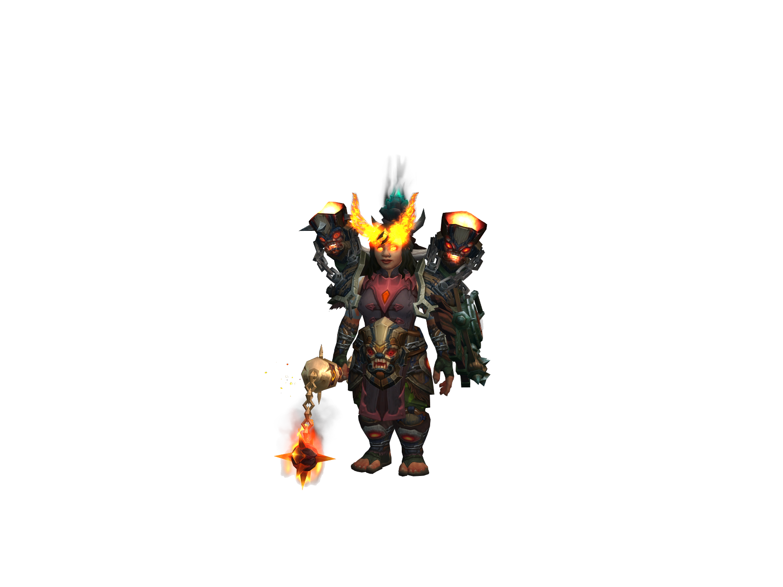 Evilxshaman 3D character render