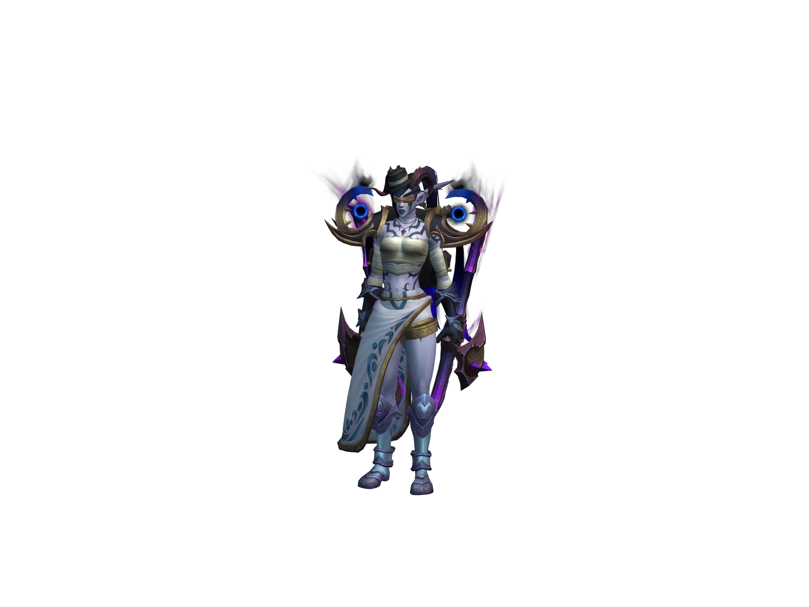 Muchdemon 3D character render