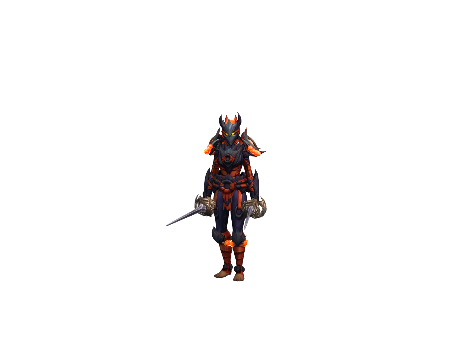 Uwupapï 3D character render