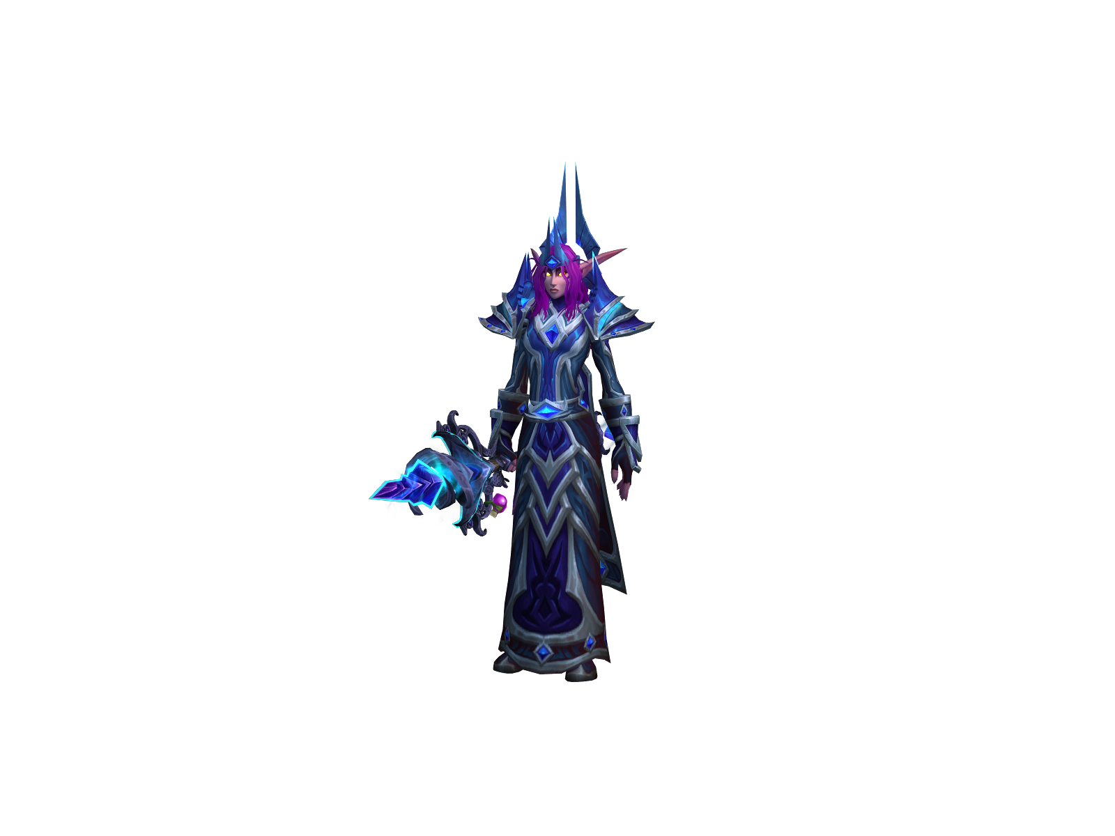 Hypermania 3D character render