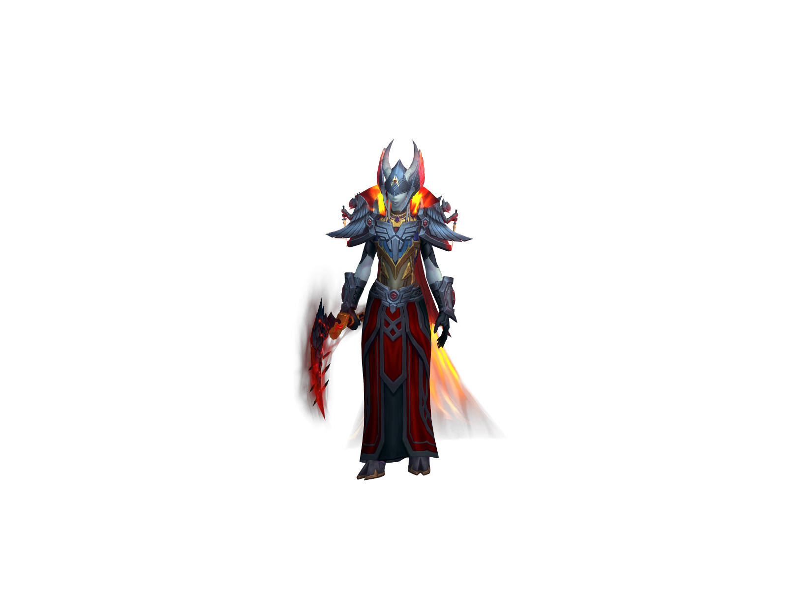 Aetherics 3D character render