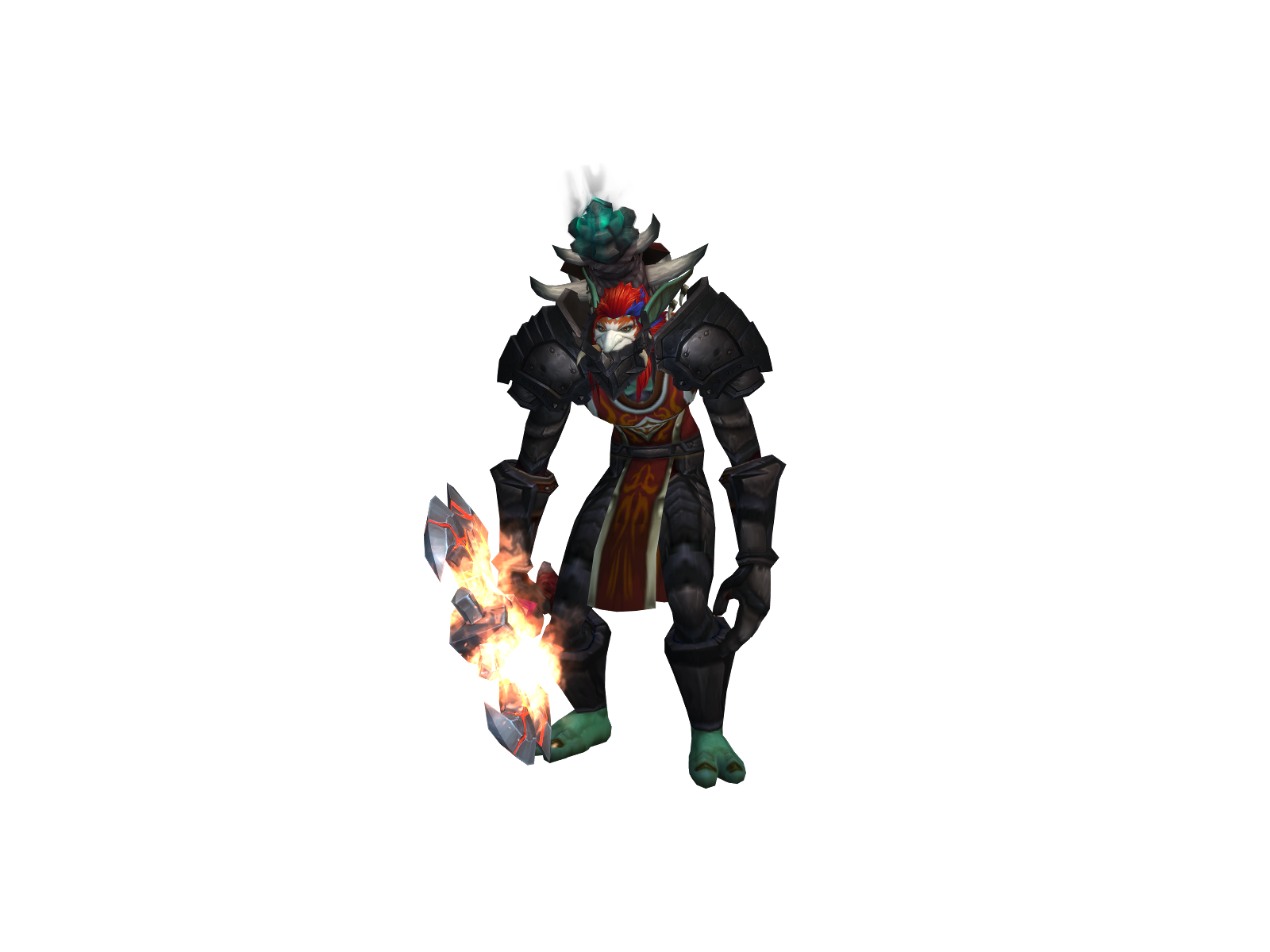 Skybol 3D character render
