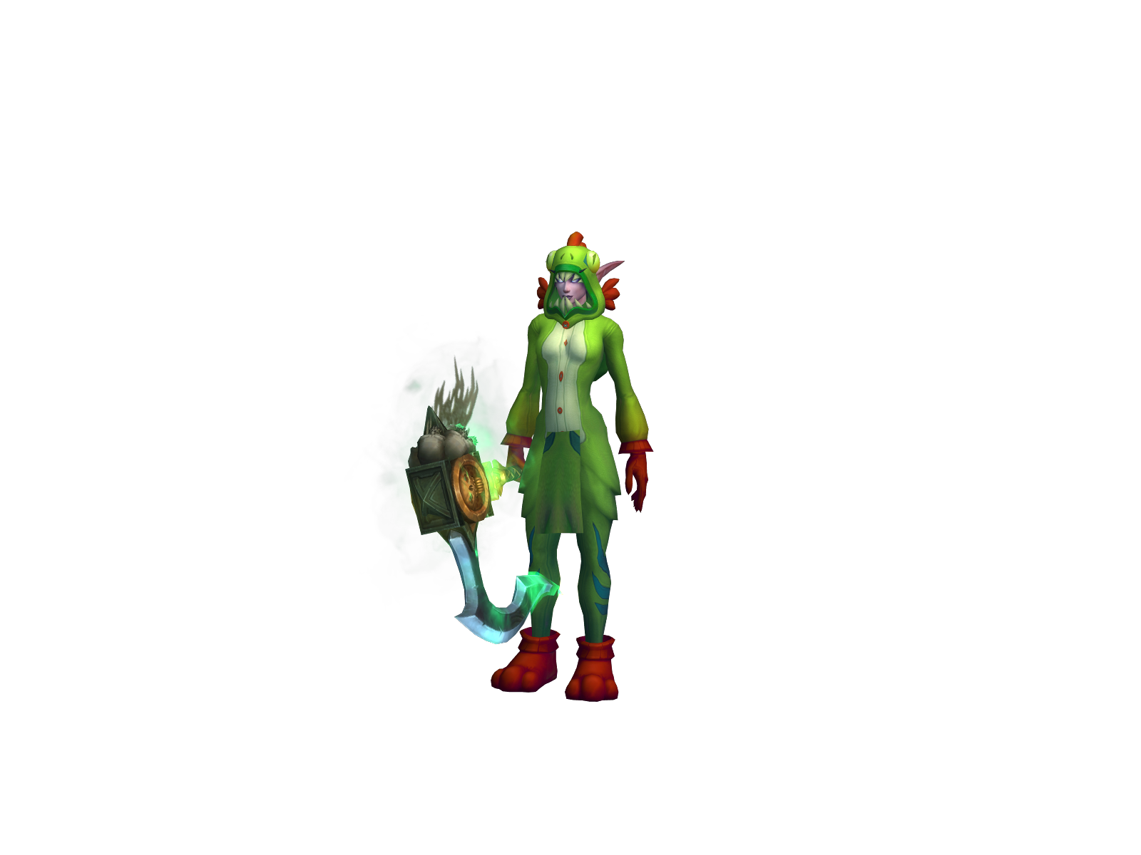 Juvs 3D character render