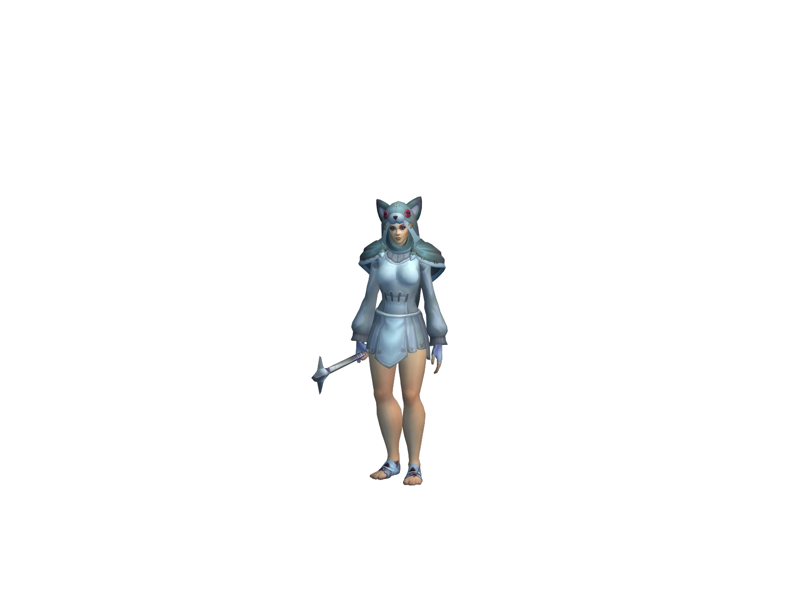 Surtrsflame 3D character render