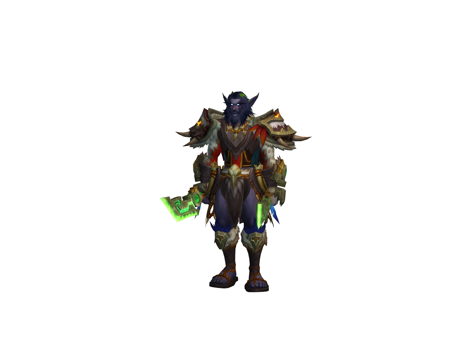 Zeithor 3D character render