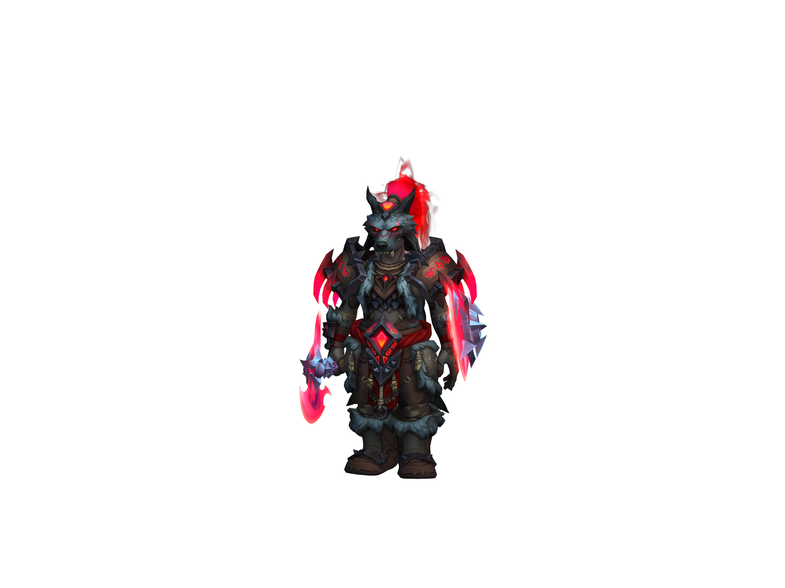 Wasserfal 3D character render