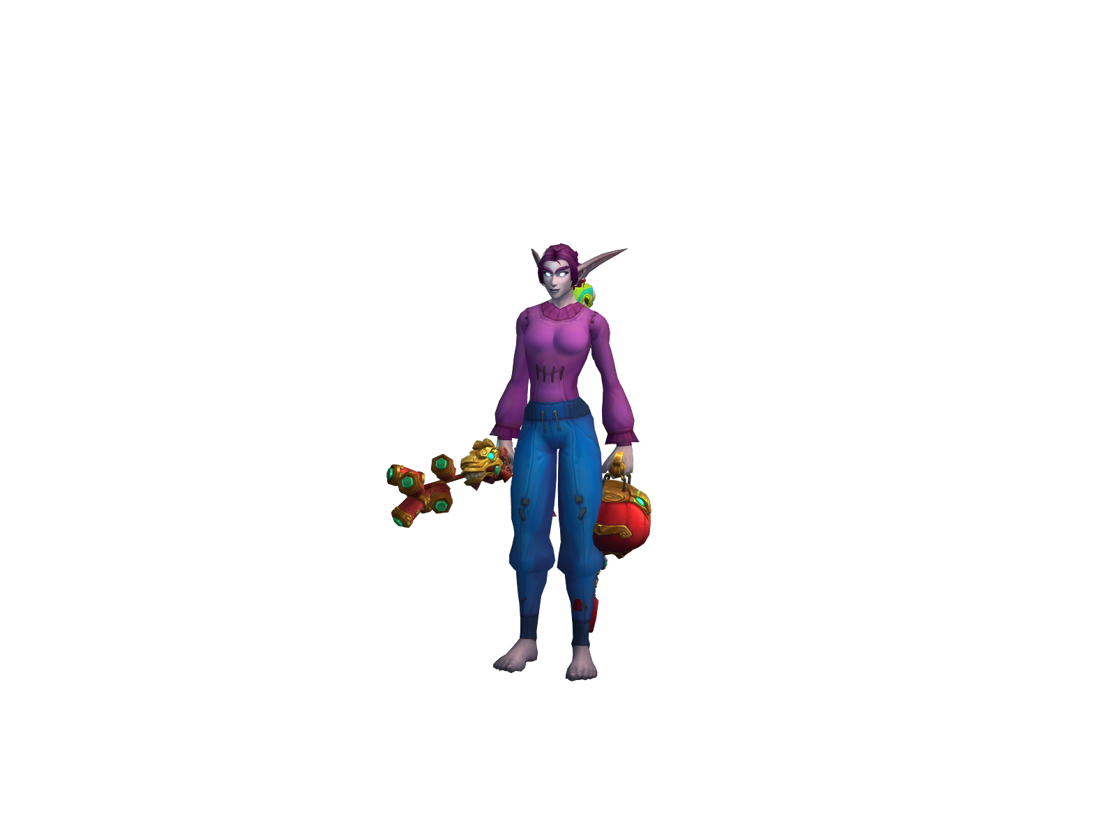 Rskz 3D character render