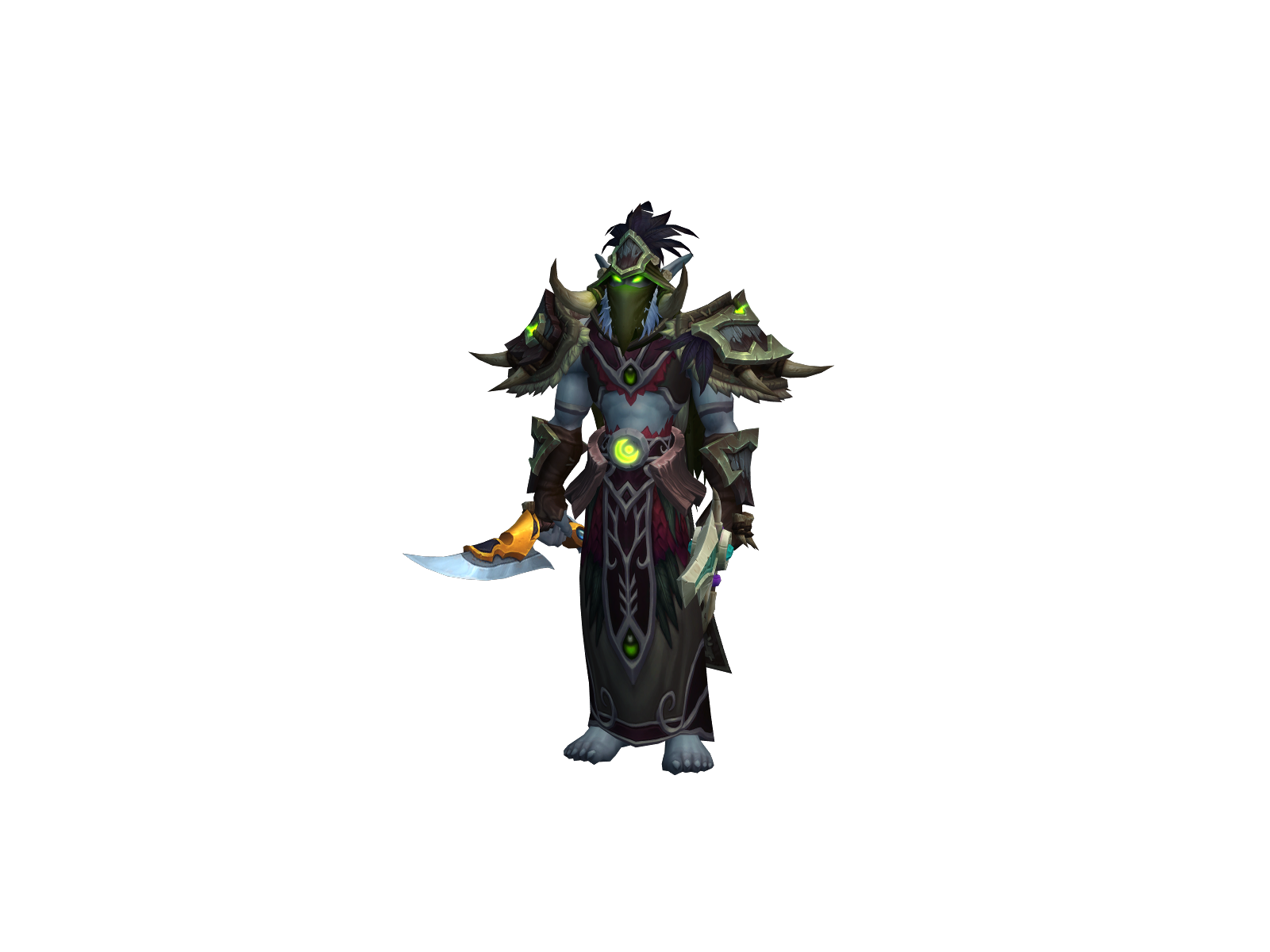 Silentknob 3D character render