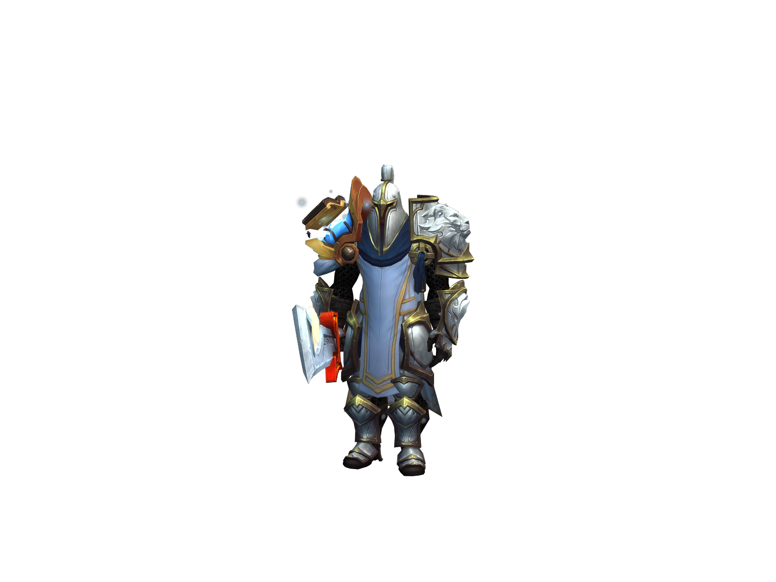 Lightside 3D character render