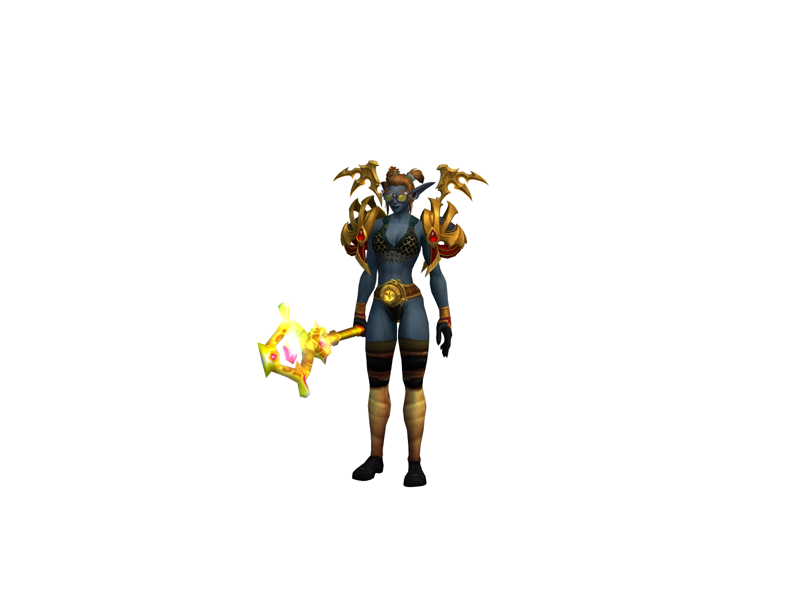 Odiondris 3D character render