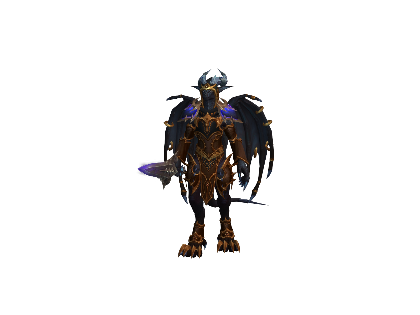 Corwinos 3D character render