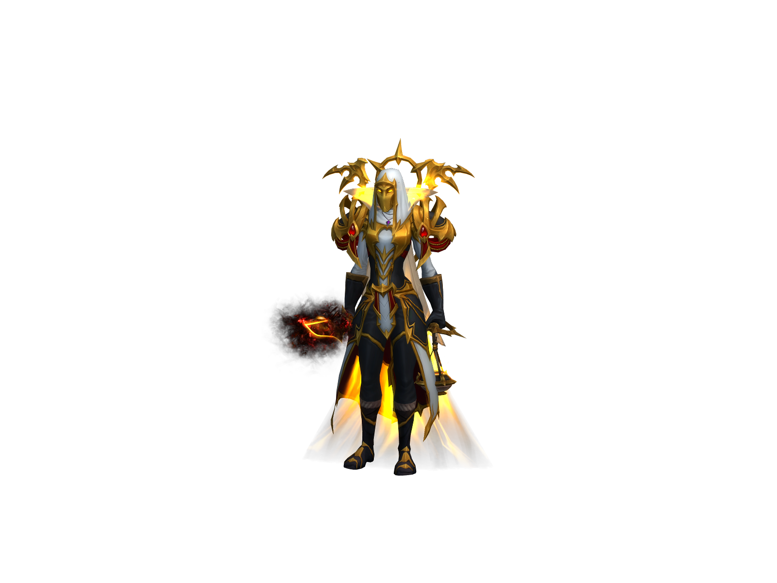 Curael 3D character render