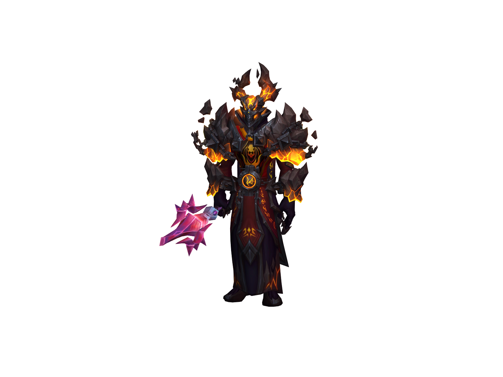 Capslock 3D character render