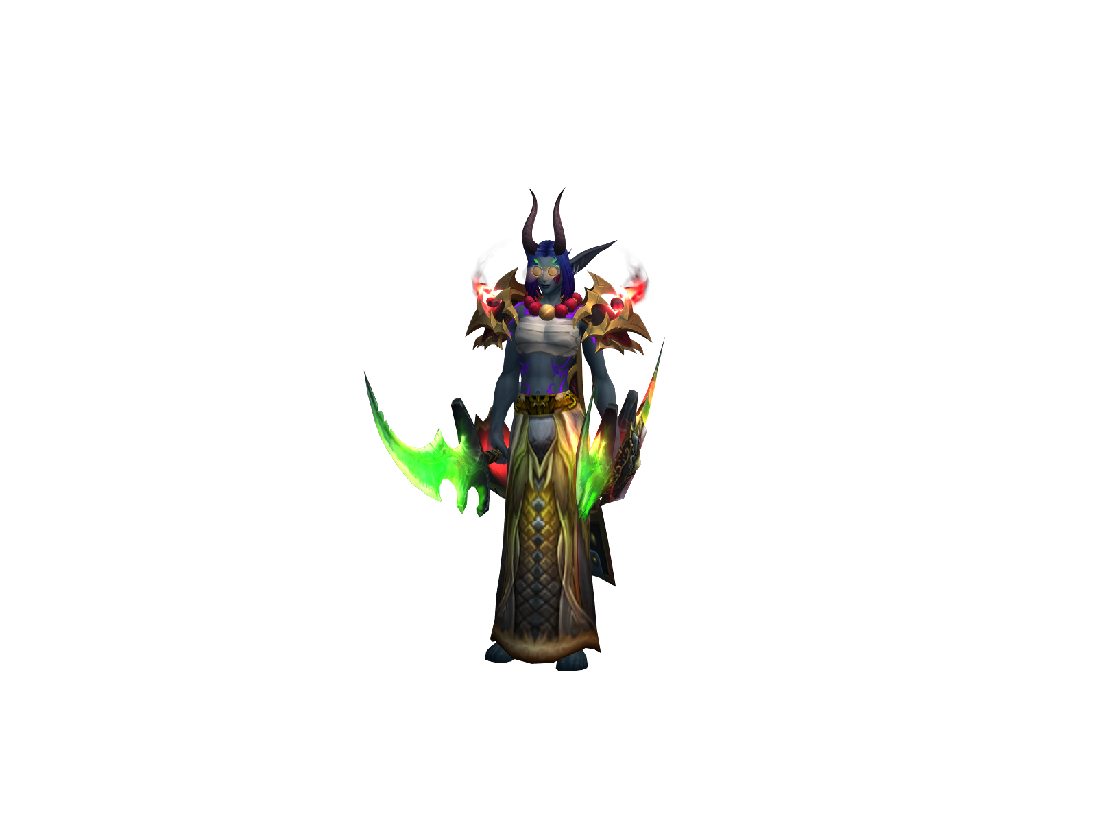 Collapser 3D character render