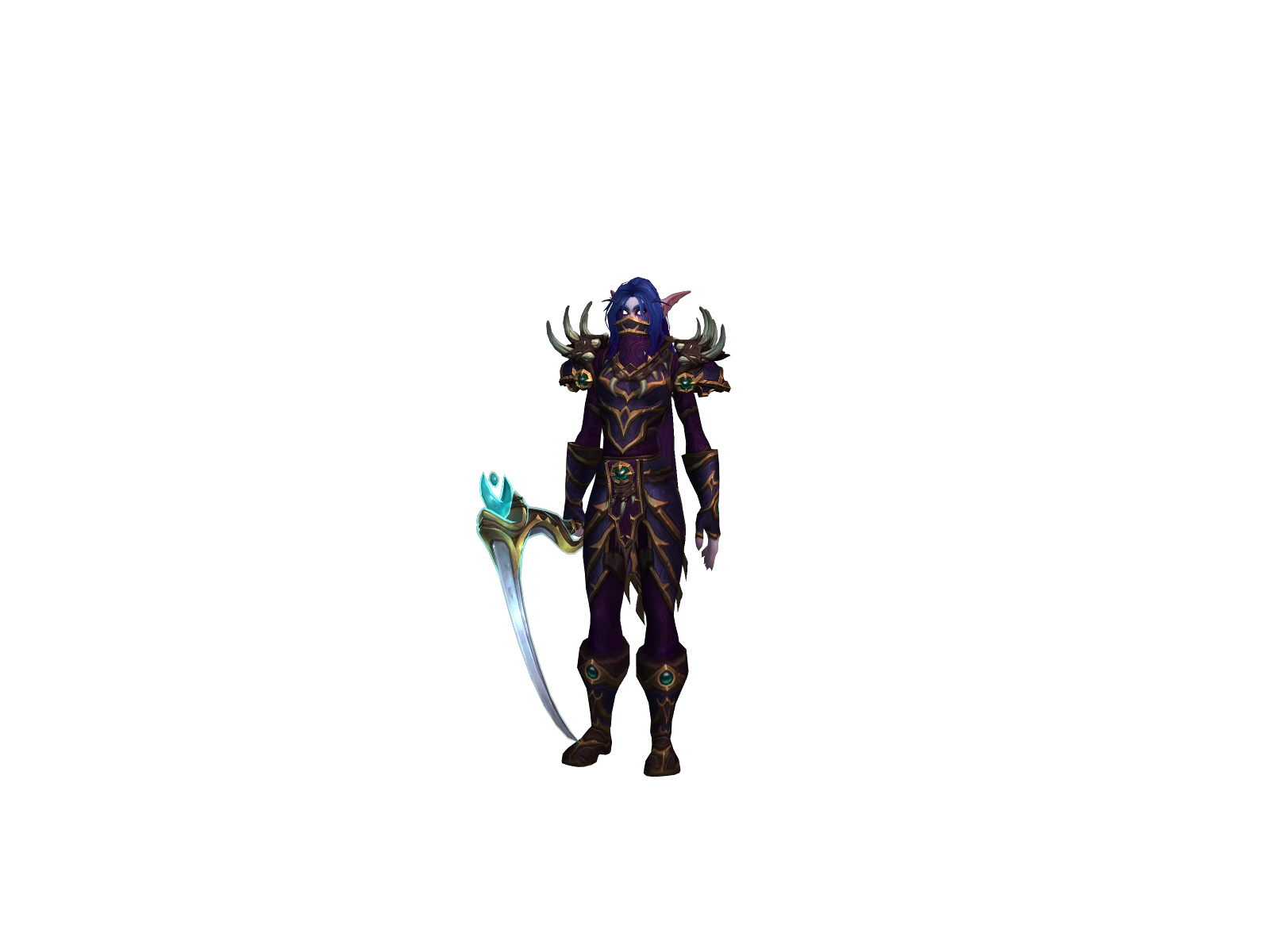 Lûthiën 3D character render
