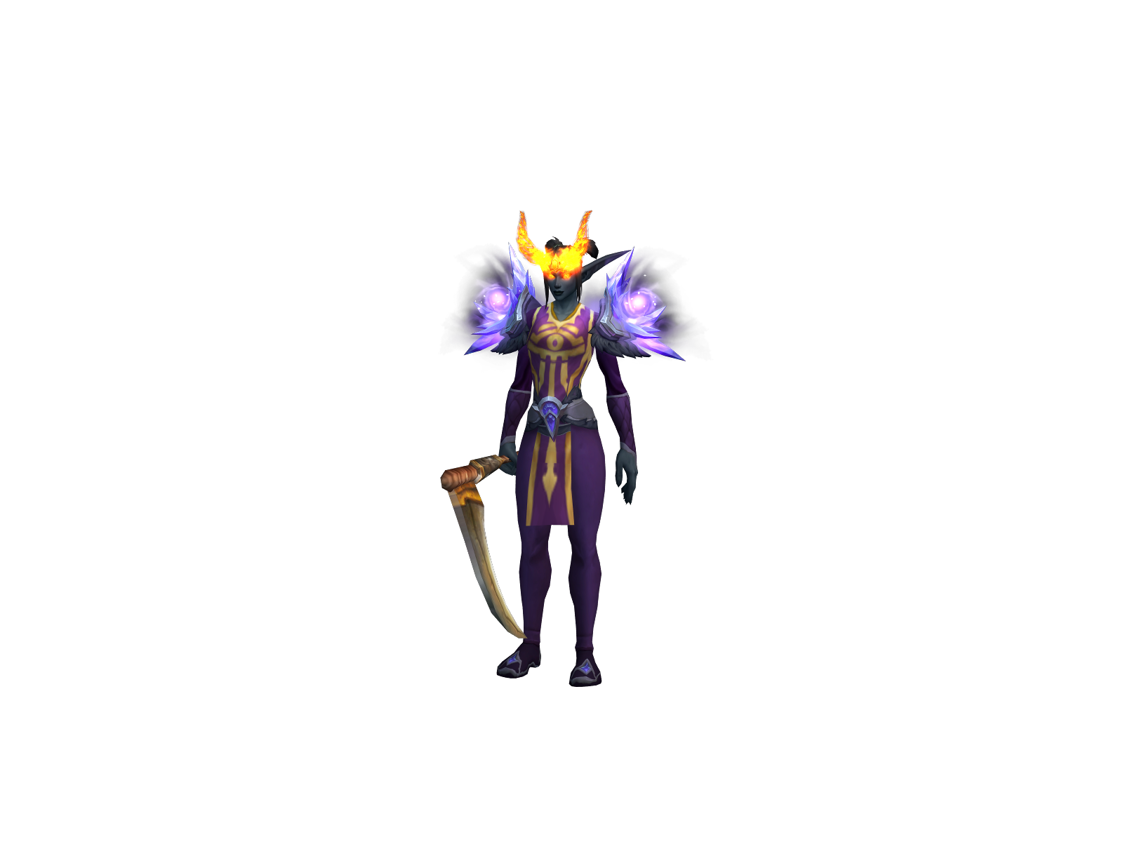 Dumbledam 3D character render