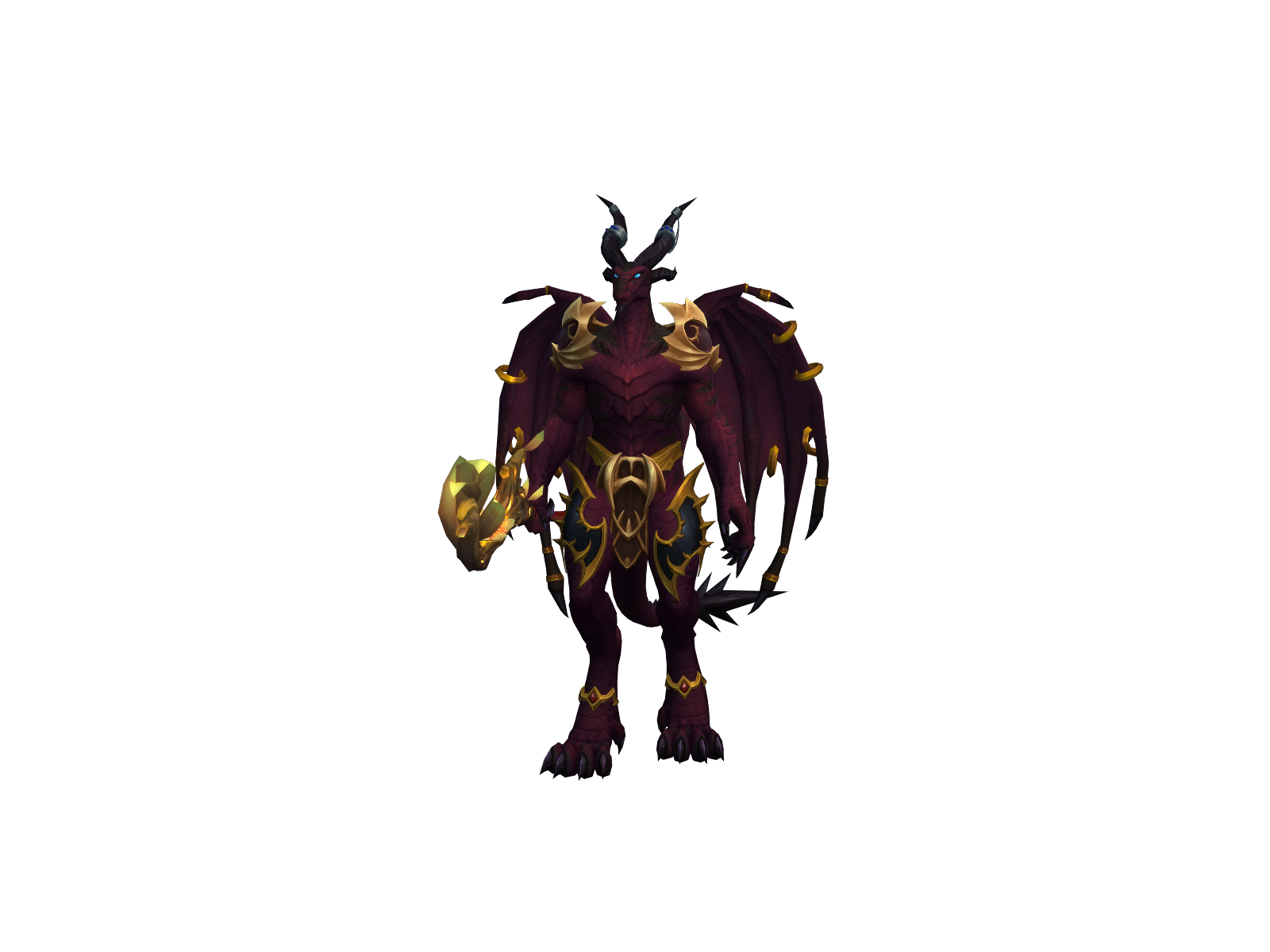 Evocake 3D character render