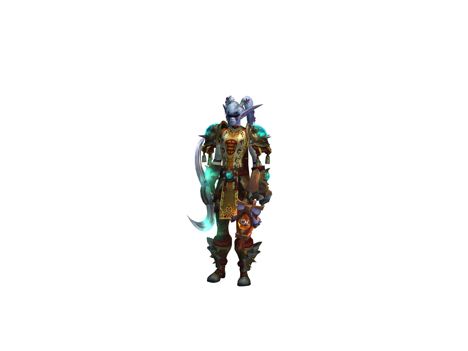 Mildews 3D character render