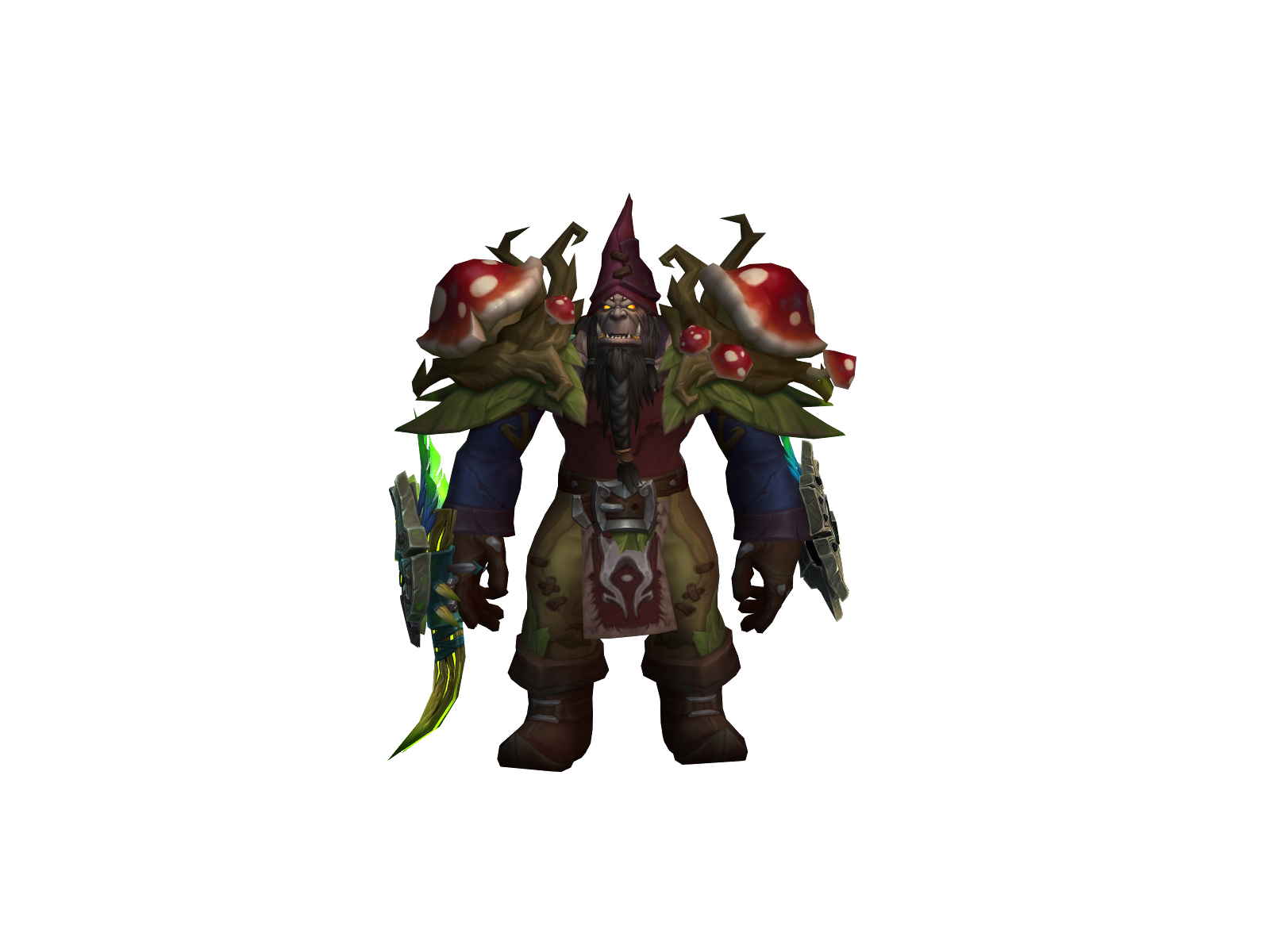 Uggamazum 3D character render