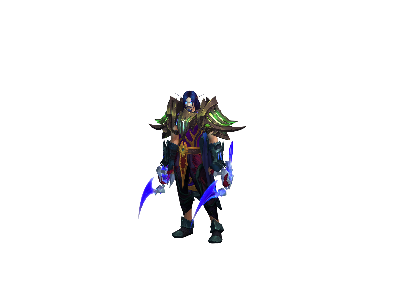 Nyxaro 3D character render