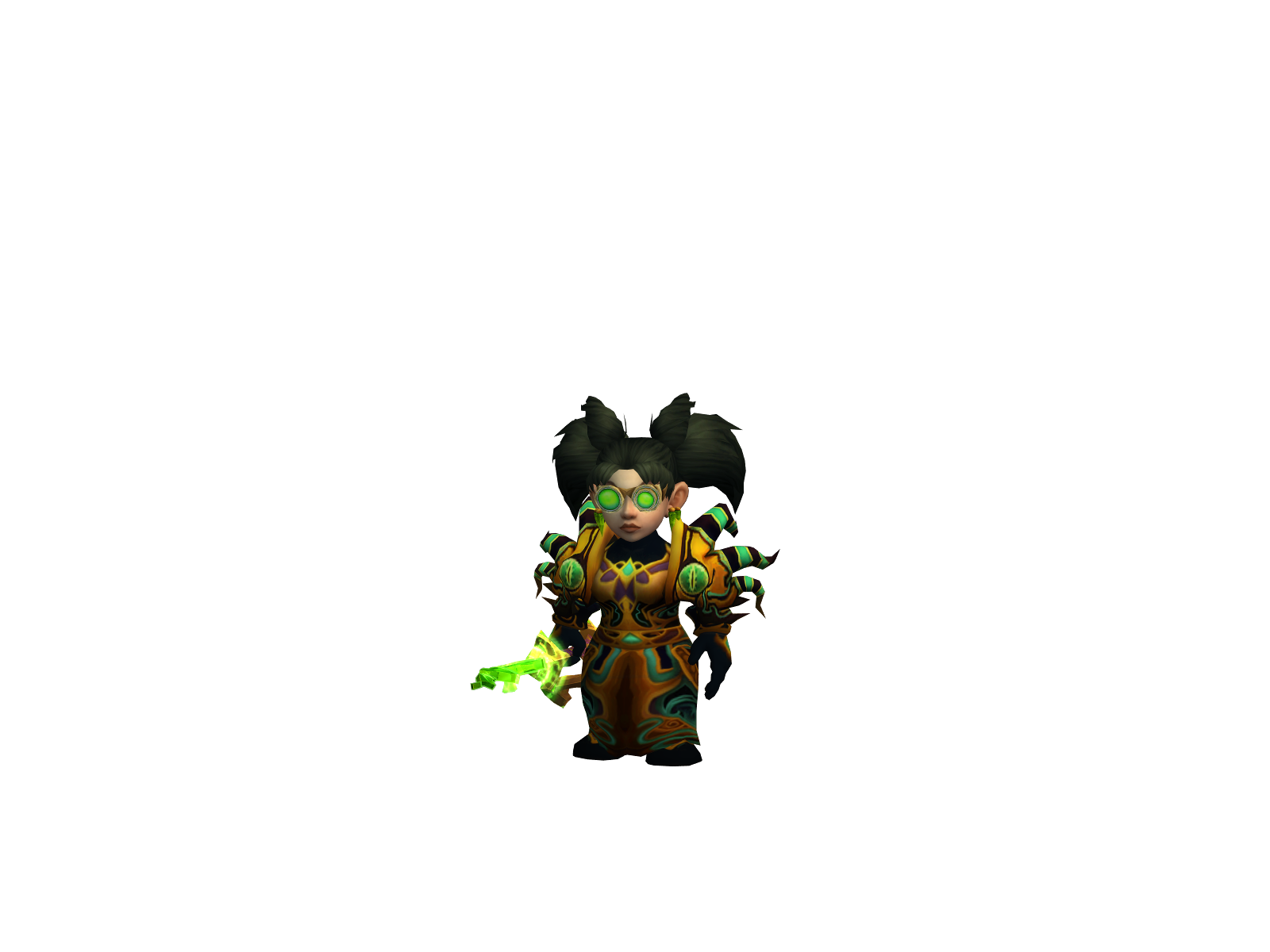 Poutinequeeñ 3D character render