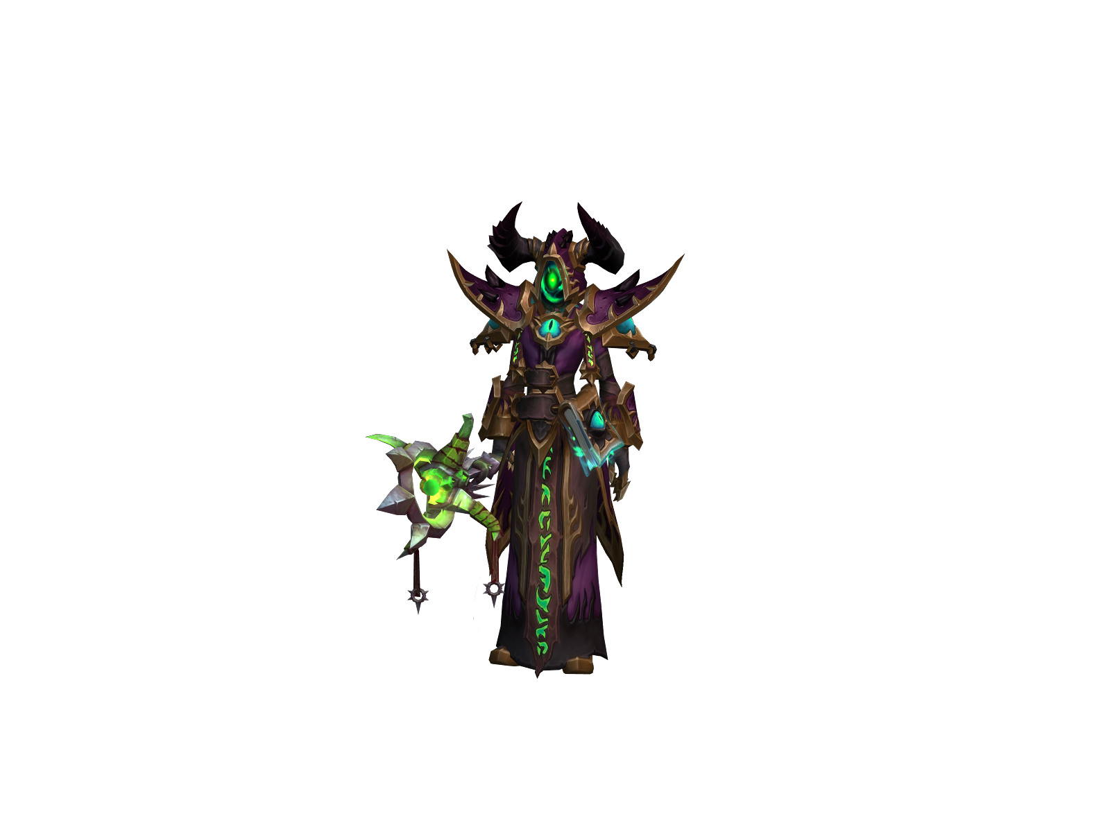 Rustyl 3D character render