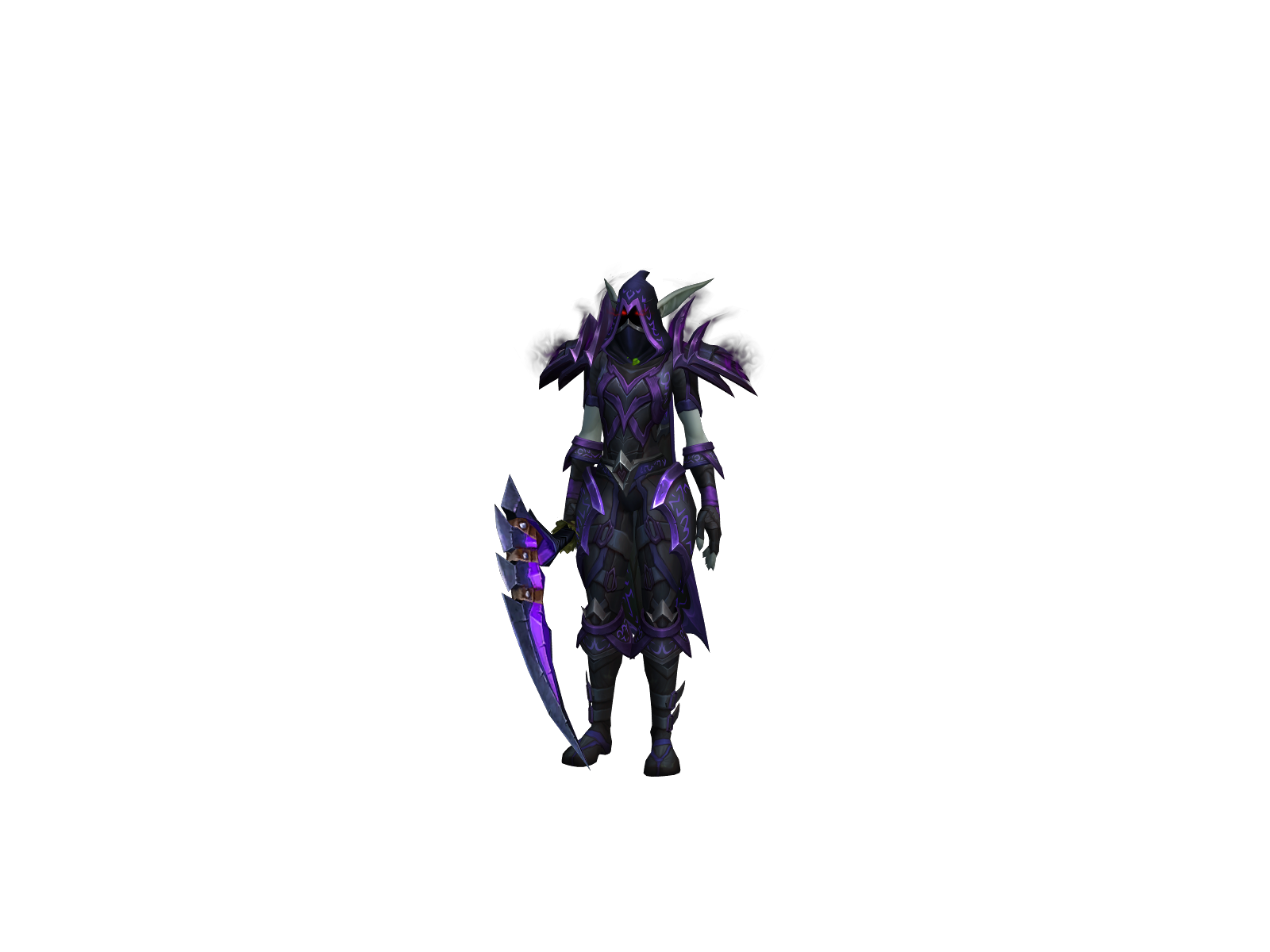 Aethias 3D character render