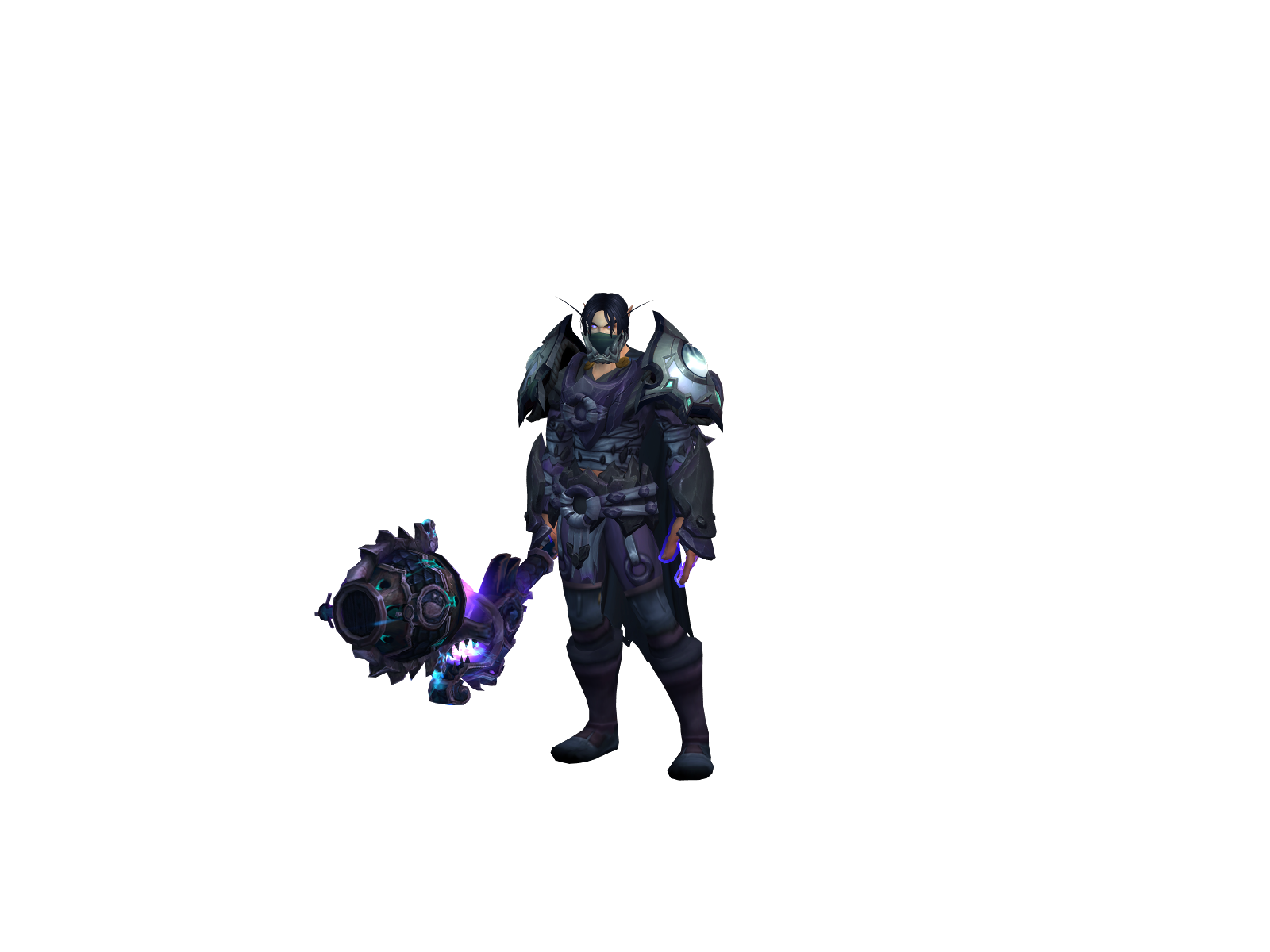 Zekn 3D character render