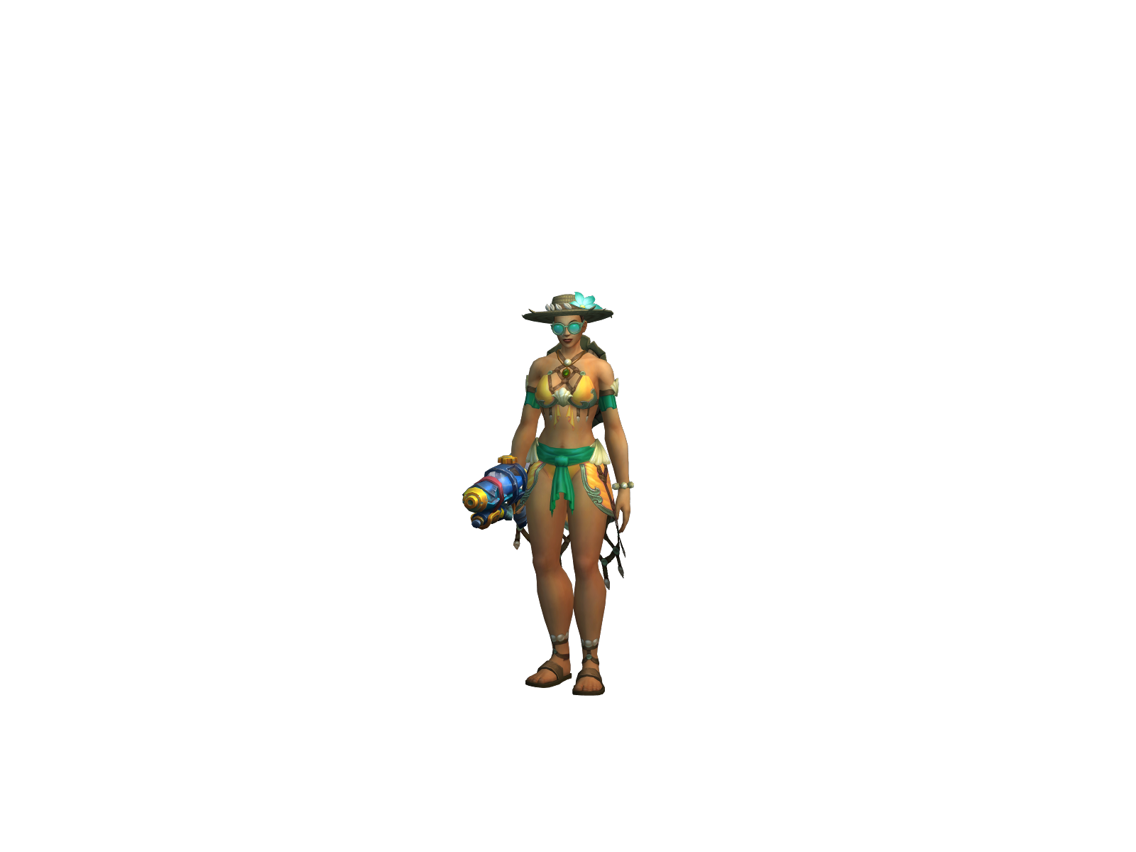 Hywhan character render