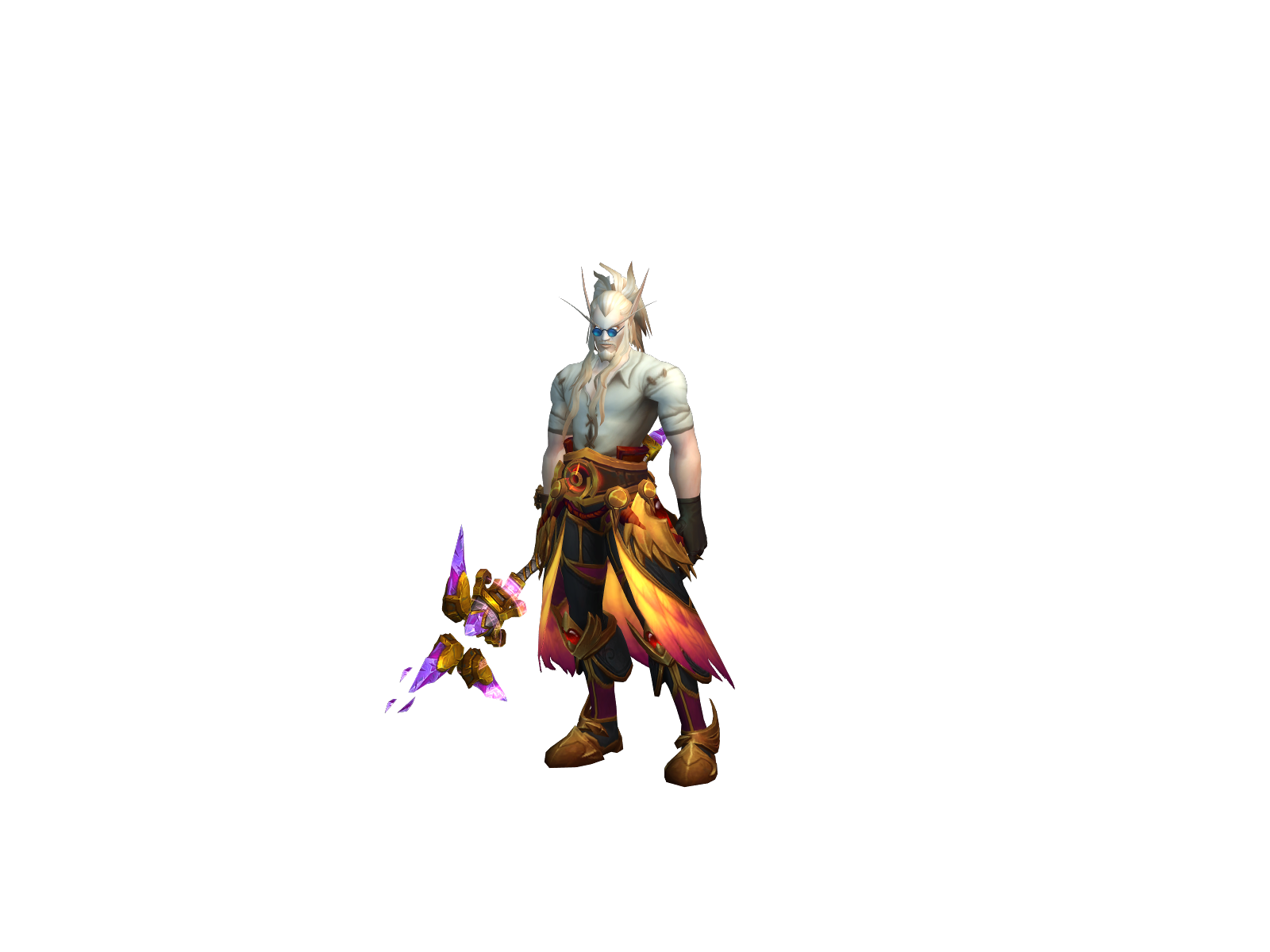 Kasyndros 3D character render