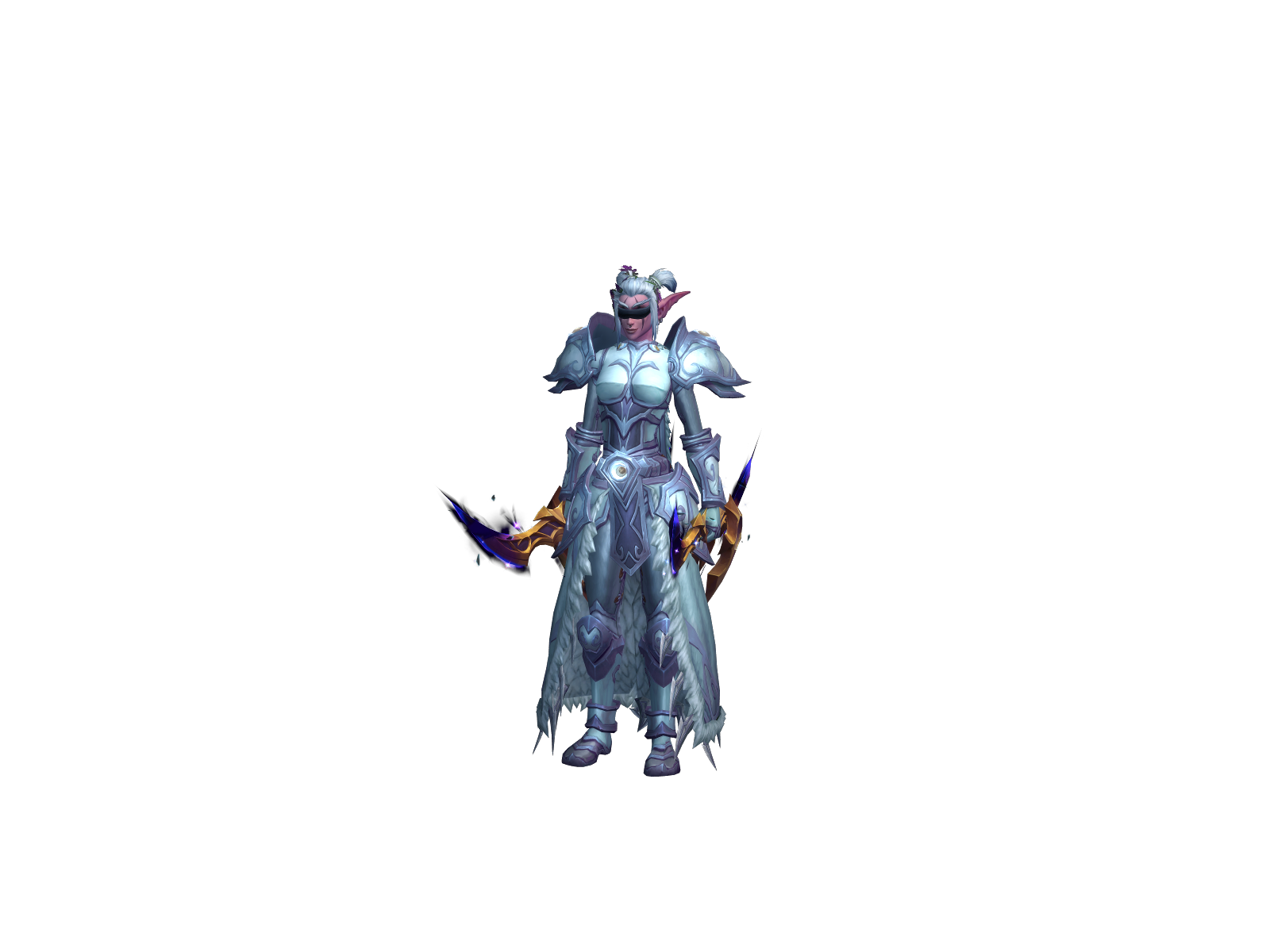 Benla 3D character render