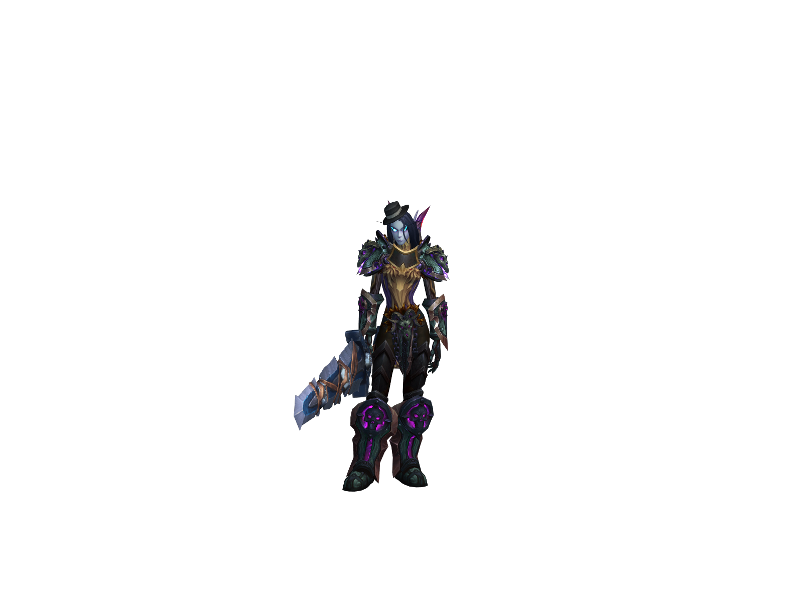 Wackydk 3D character render