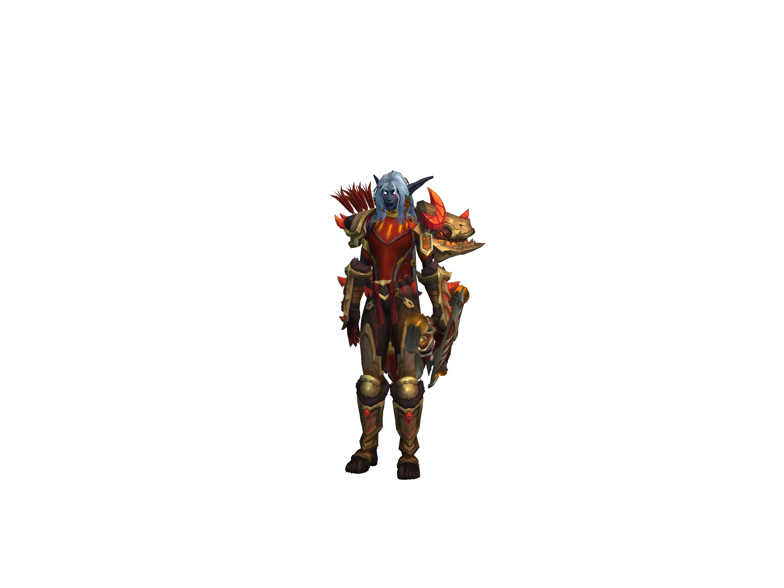 Shogun 3D character render