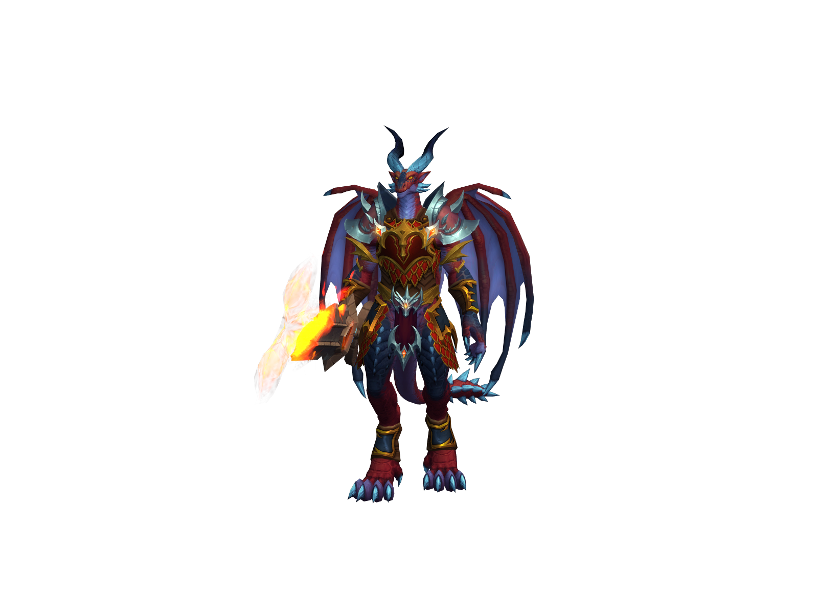 Wrathatun 3D character render