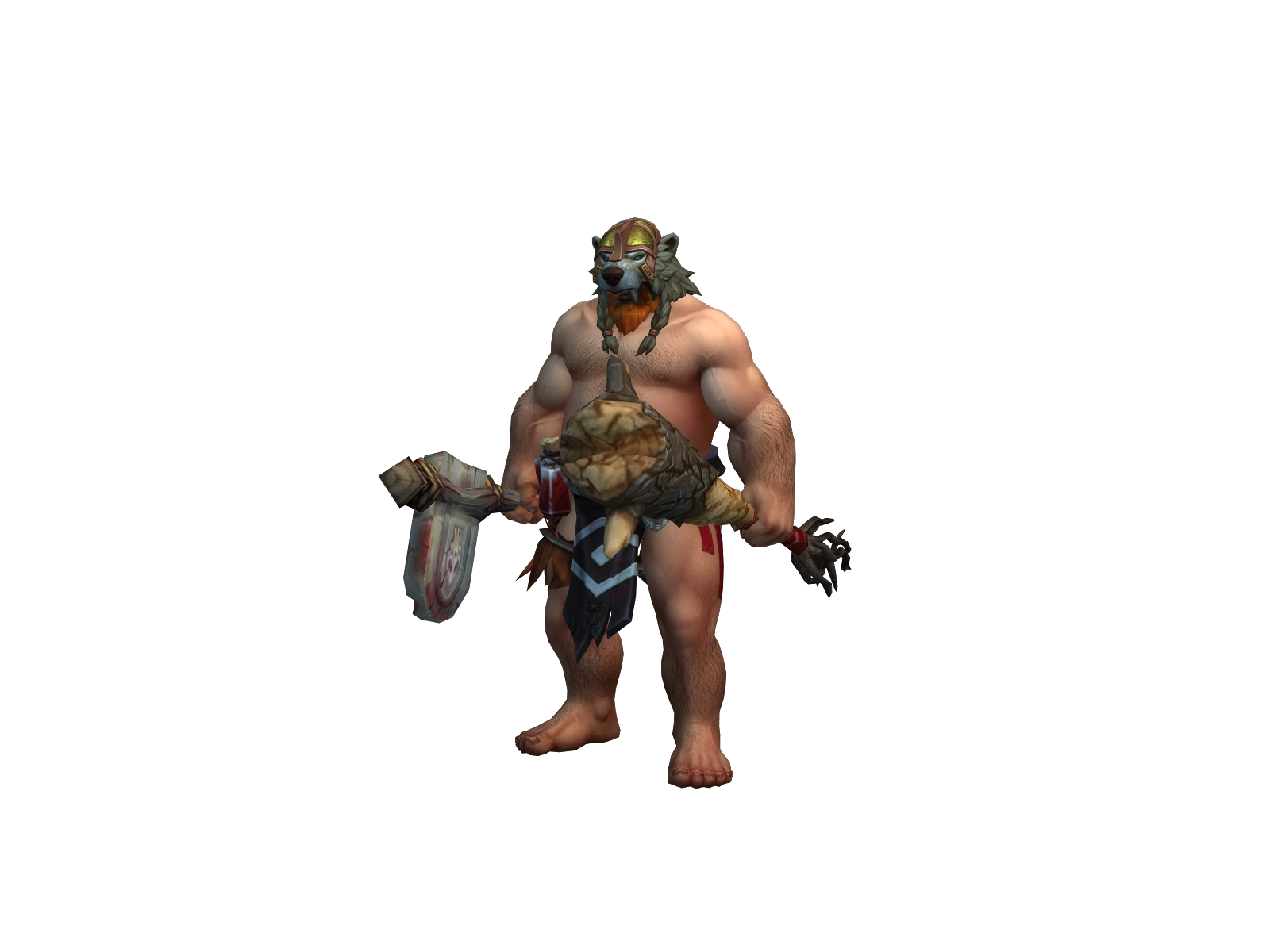 Traumaniac 3D character render