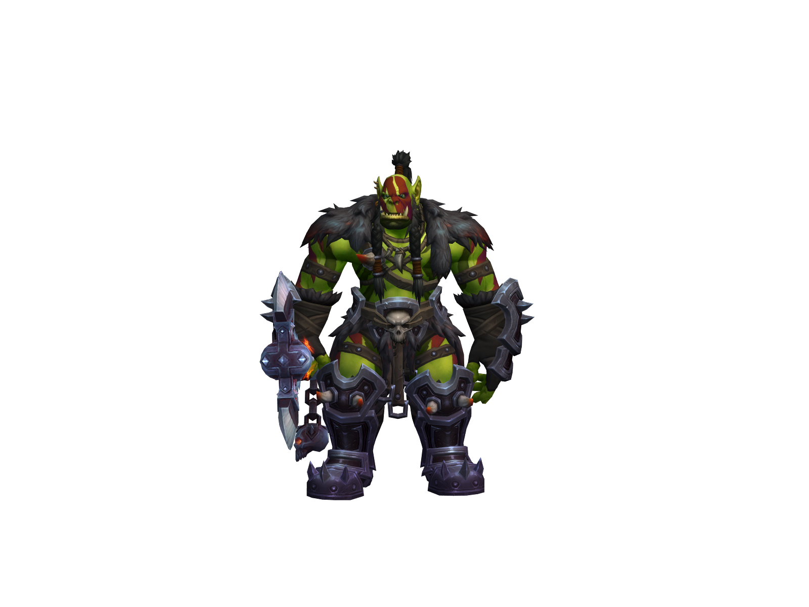 Gigachaq 3D character render